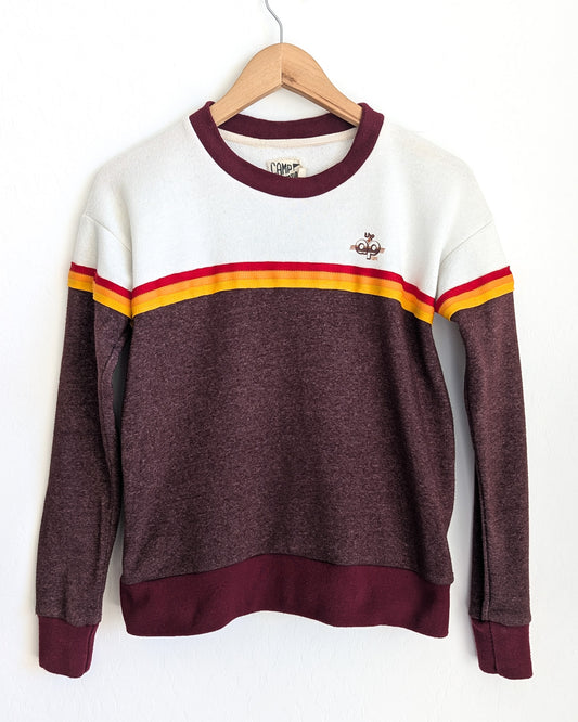 Warren G Had to Regulate Too Retro-Style Sweatshirt with Stripped Ribbing - Repurposed Rebels