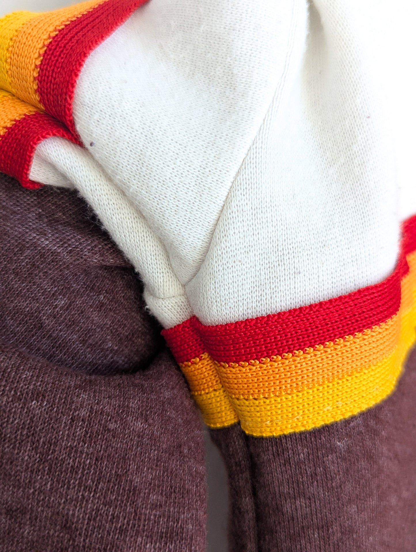 Warren G Had to Regulate Too Retro-Style Sweatshirt with Stripped Ribbing - Repurposed Rebels