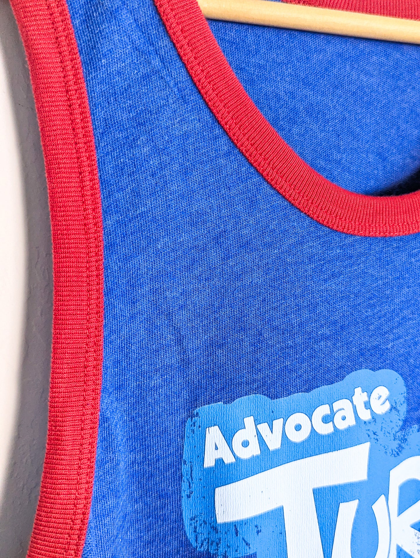 Advocate Turf - Unisex Ringer Raglan Tank Top - Repurposed Rebels
