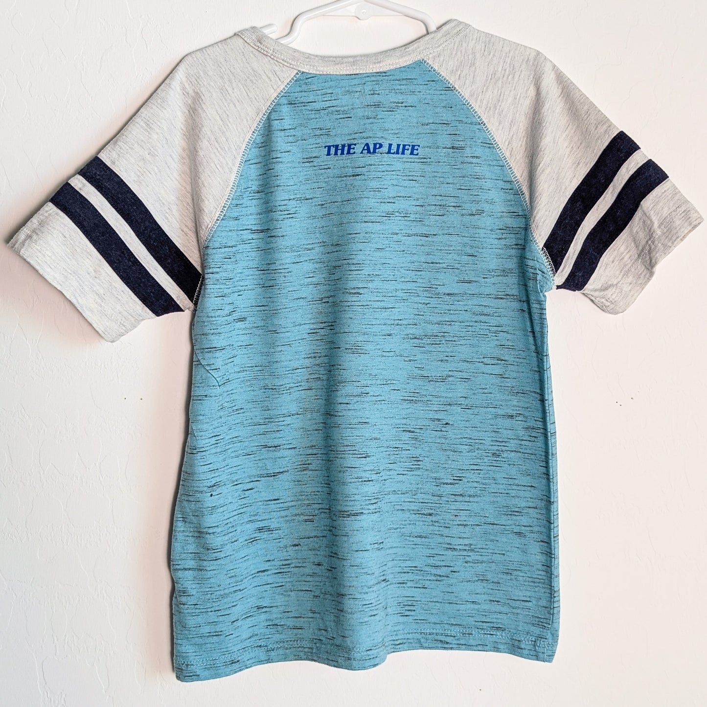 Autism Awarathon - Race to Acceptance - 6/7 Youth Unisex Retro-Style Ringer Tee - Repurposed Rebels (Copy)
