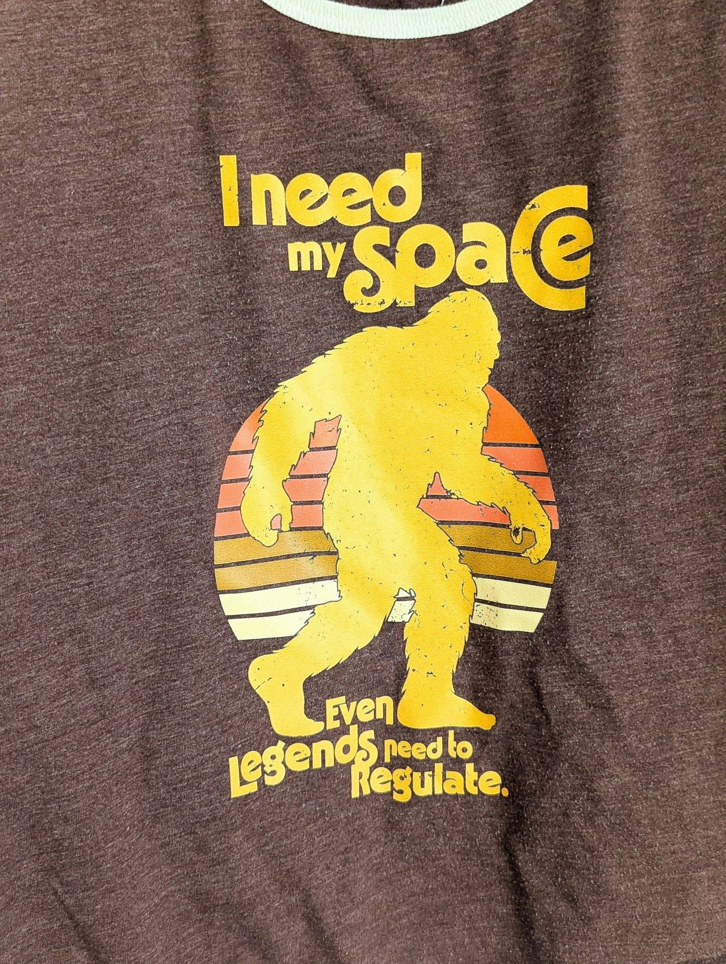 I Need My Space - Even Legends Need to Regulate - Women's Ringer Tank Top - Repurposed Rebels