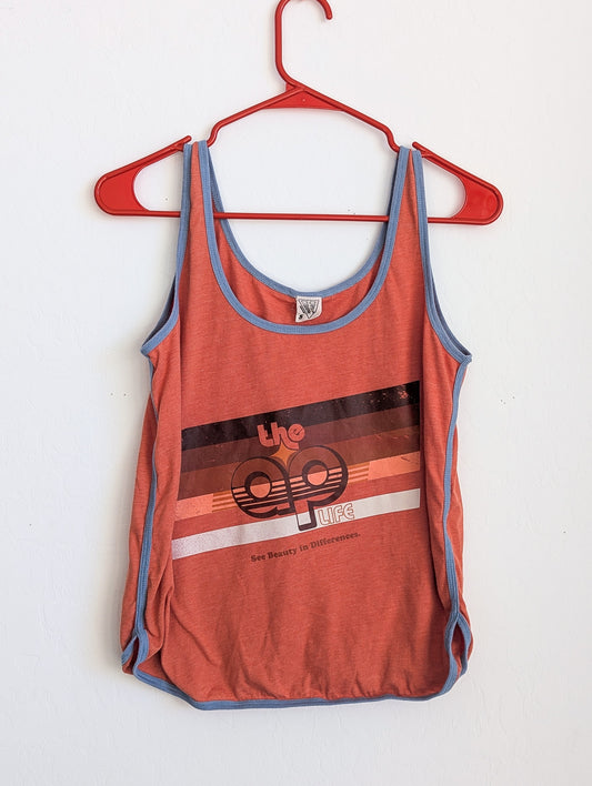 The AP Life - See Beauty in Differences - Women's Ringer Tank Top - Repurposed Rebels