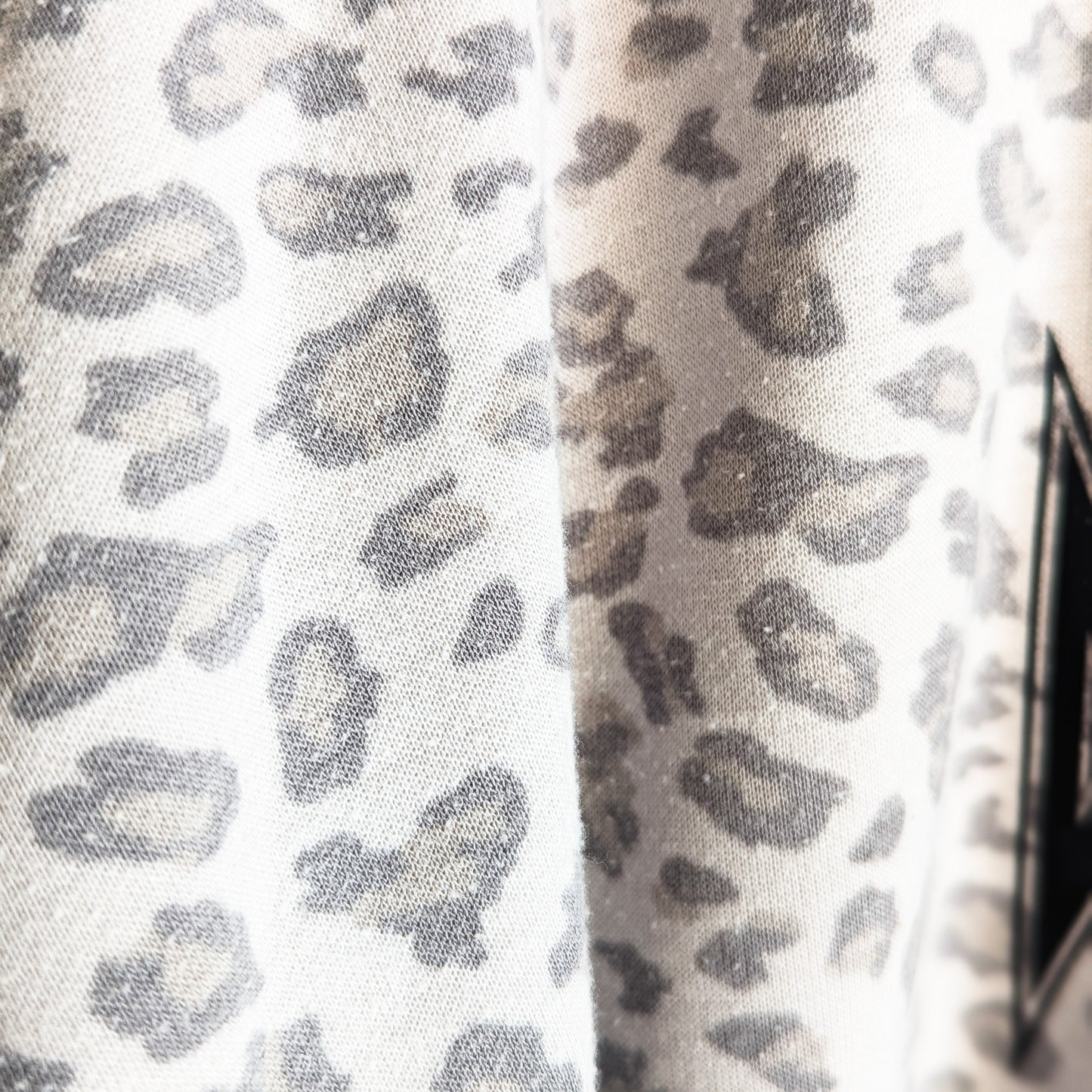 Def Advocating Mama - Women's Leopard Print Short Sleeved Sweatshirt - Repurposed Rebels