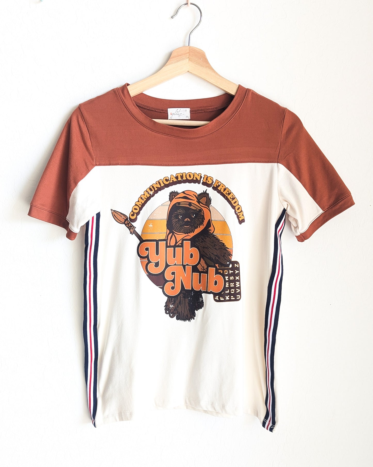 Yub Nub - Communication is Freedom - S2C Women's Tee - Repurposed Rebels