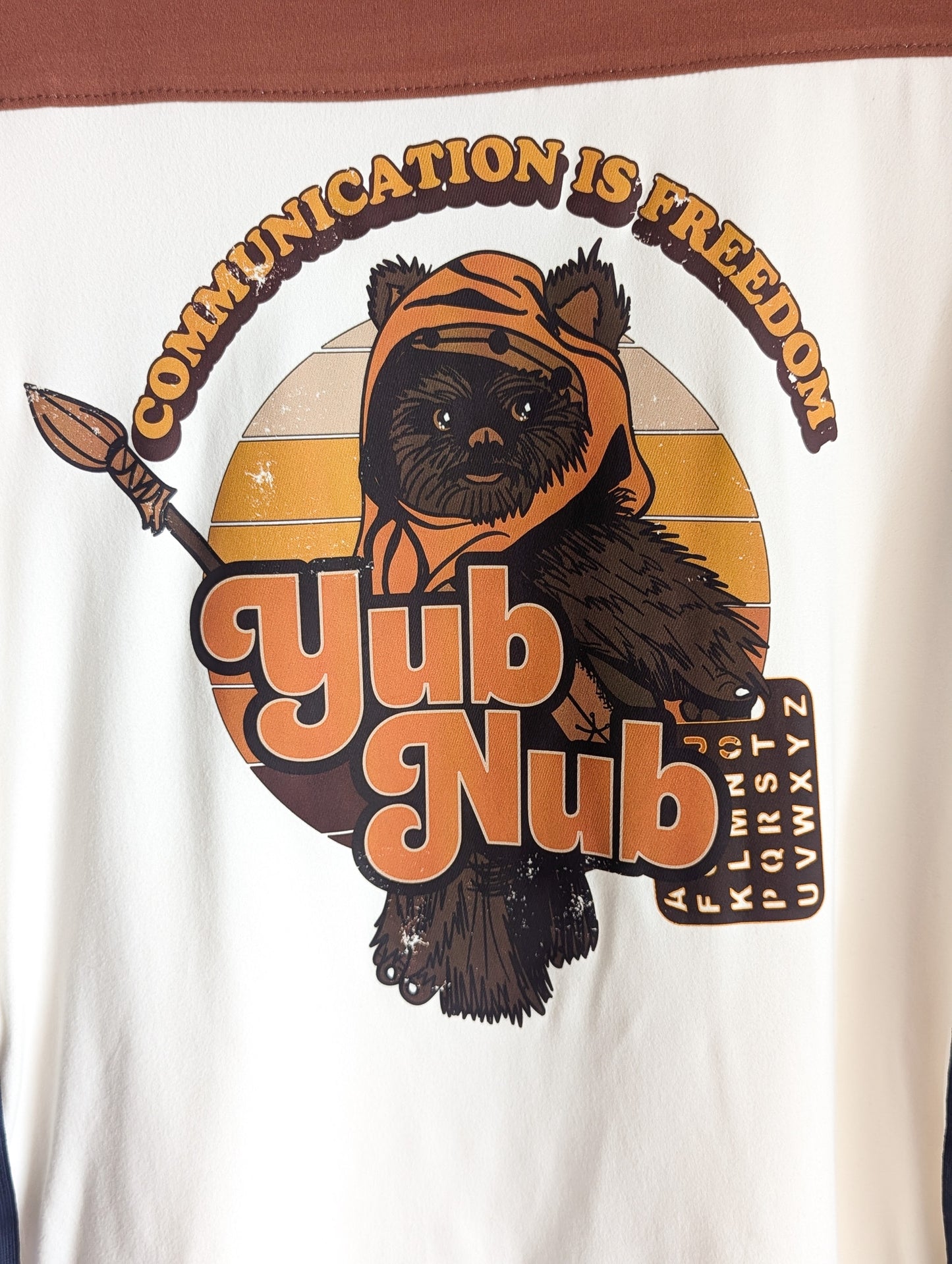 Yub Nub - Communication is Freedom - S2C Women's Tee - Repurposed Rebels