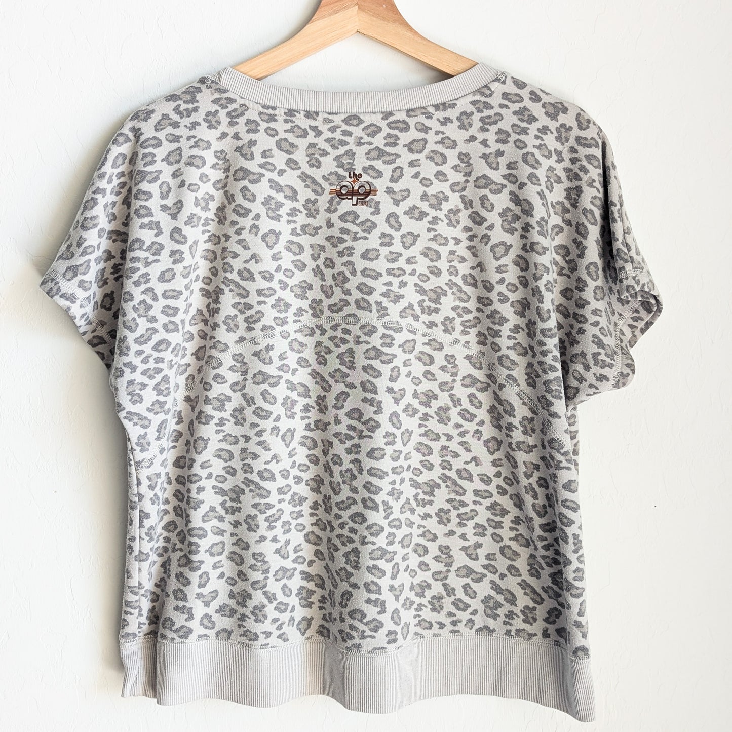 Def Advocating Mama - Women's Leopard Print Short Sleeved Sweatshirt - Repurposed Rebels