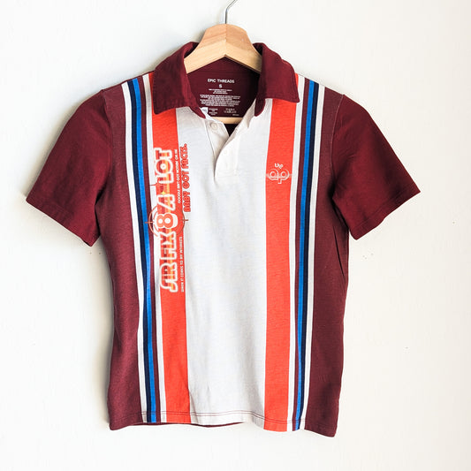 Sir-Fix8-A-Lot - Baby Got Facts - Youth Boys' Retro Style Polo Shirt - Repurposed Rebels