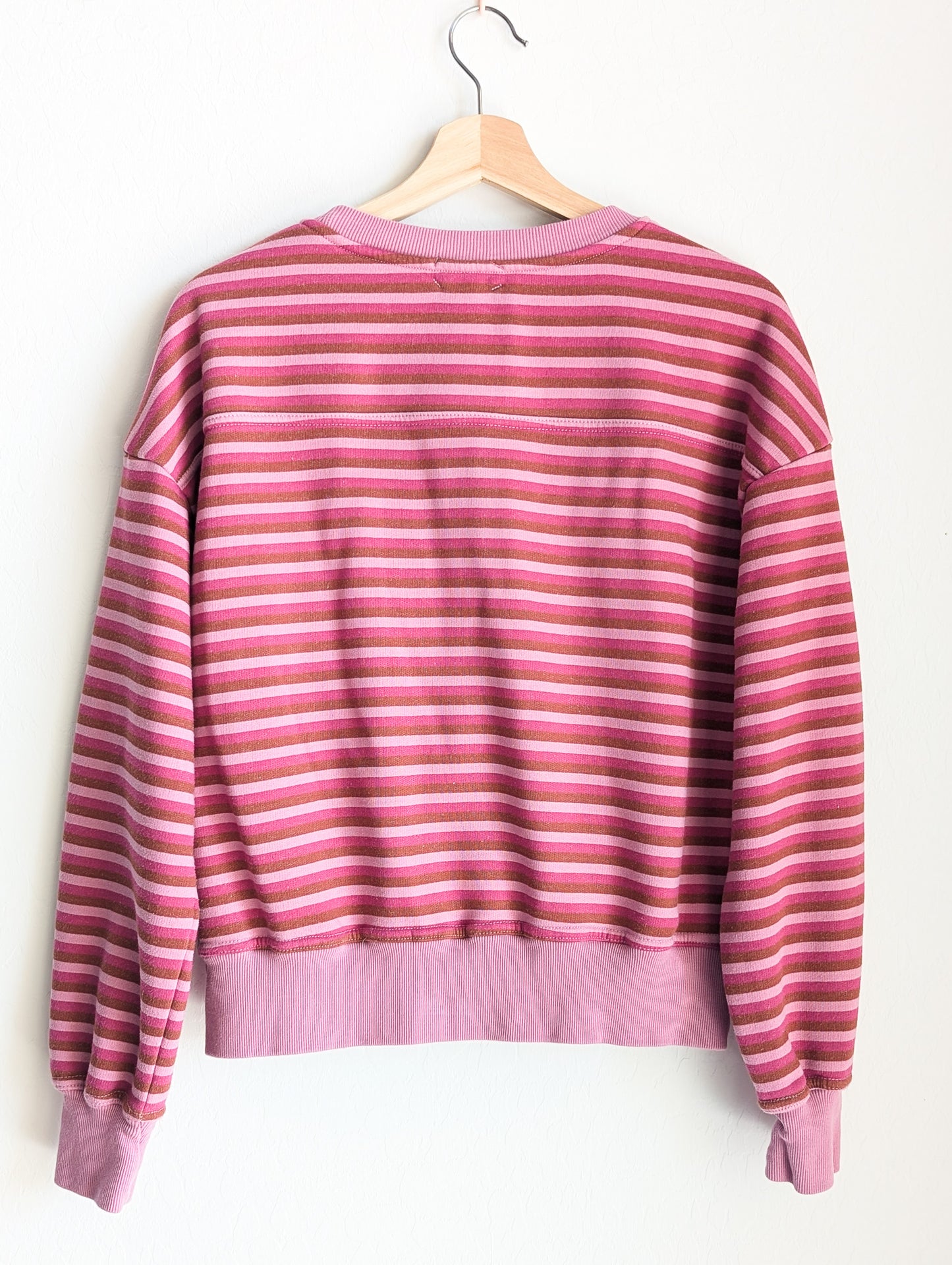 My Sensory Needs Are Oh-So Specific - Women's Striped Sweatshirt - Repurposed Rebels