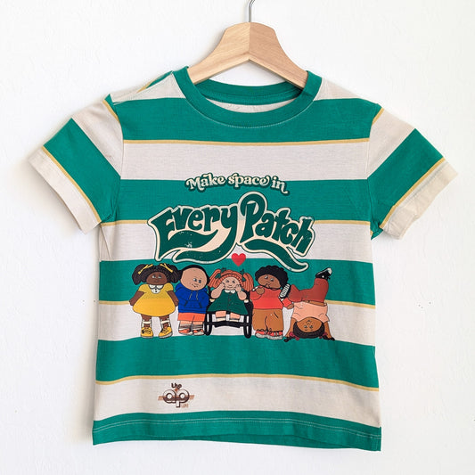 Make Space in Every Patch - Kids' 5T Striped Tee - Repurposed Rebels
