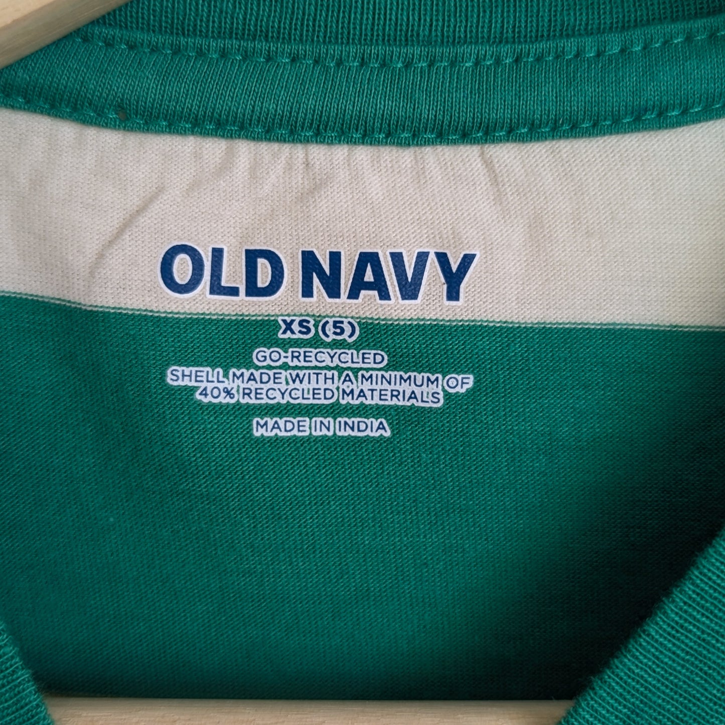 Make Space in Every Patch - Kids' 5T Striped Tee - Repurposed Rebels