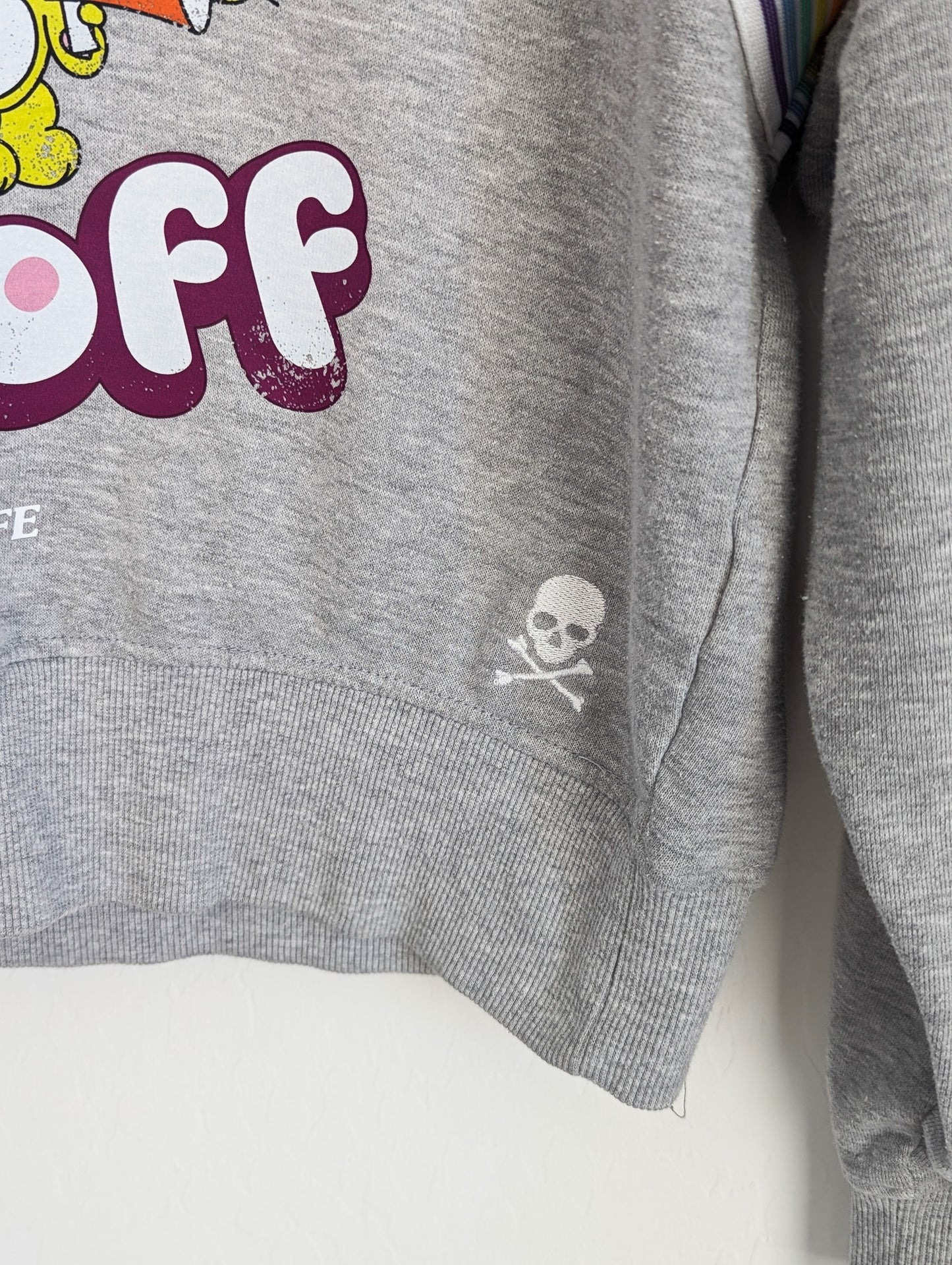 Advocates Pop-Off - Women's Hoodie with Rainbow Trim - Repurposed Rebels