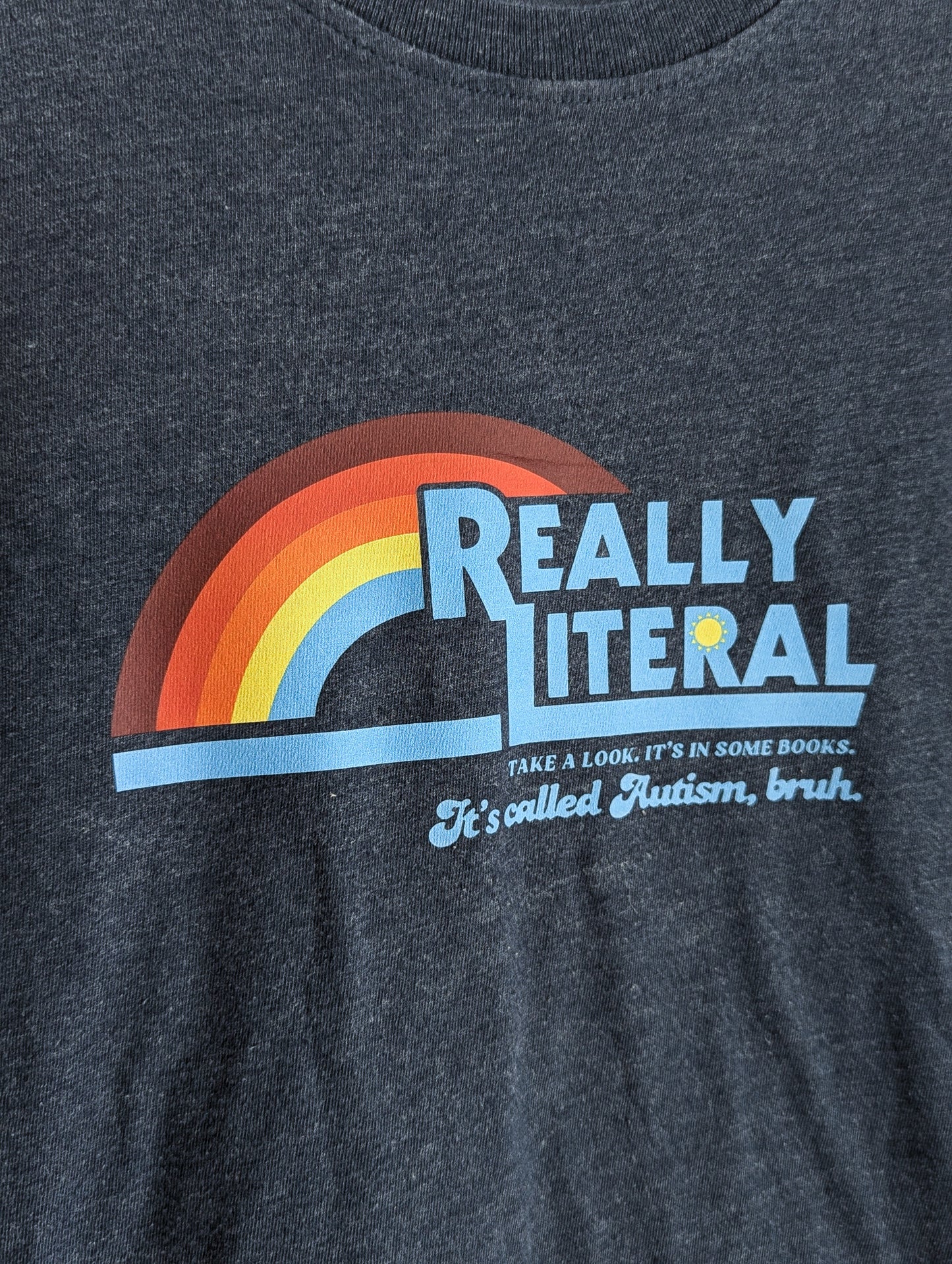 Really Literal - Kids 4/5 Colorblock Tee - Repurposed Rebels