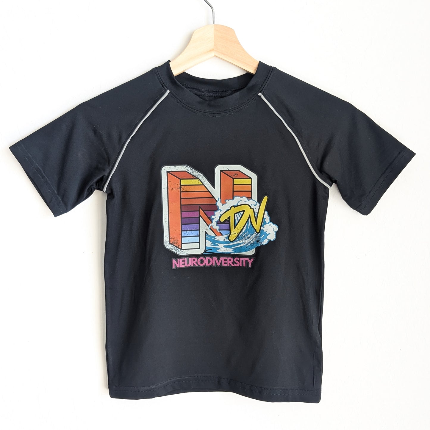 NDV Neurodiversity - Kids' 5T Rash Guard - Repurposed Rebels