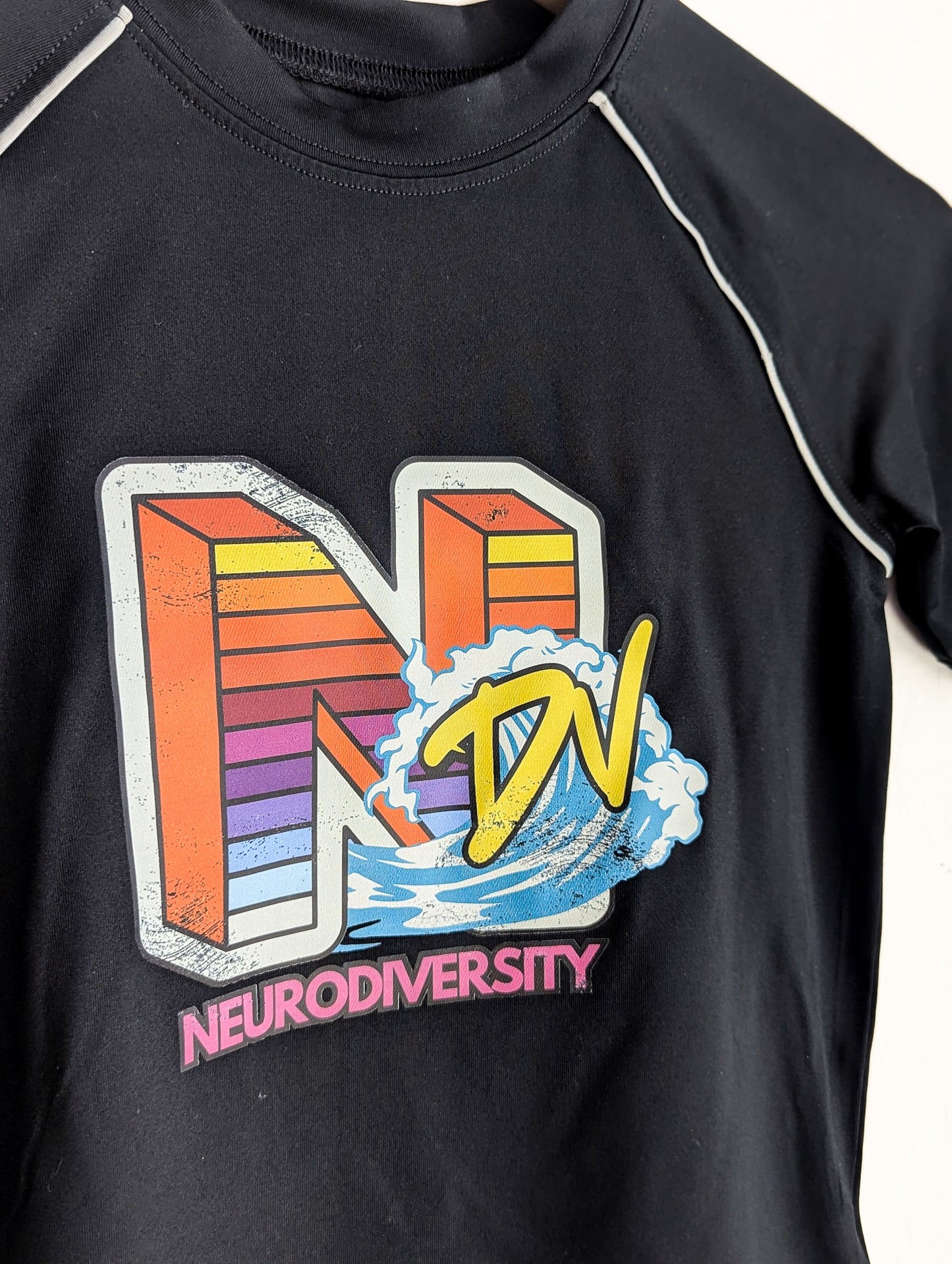 NDV Neurodiversity - Kids' 5T Rash Guard - Repurposed Rebels