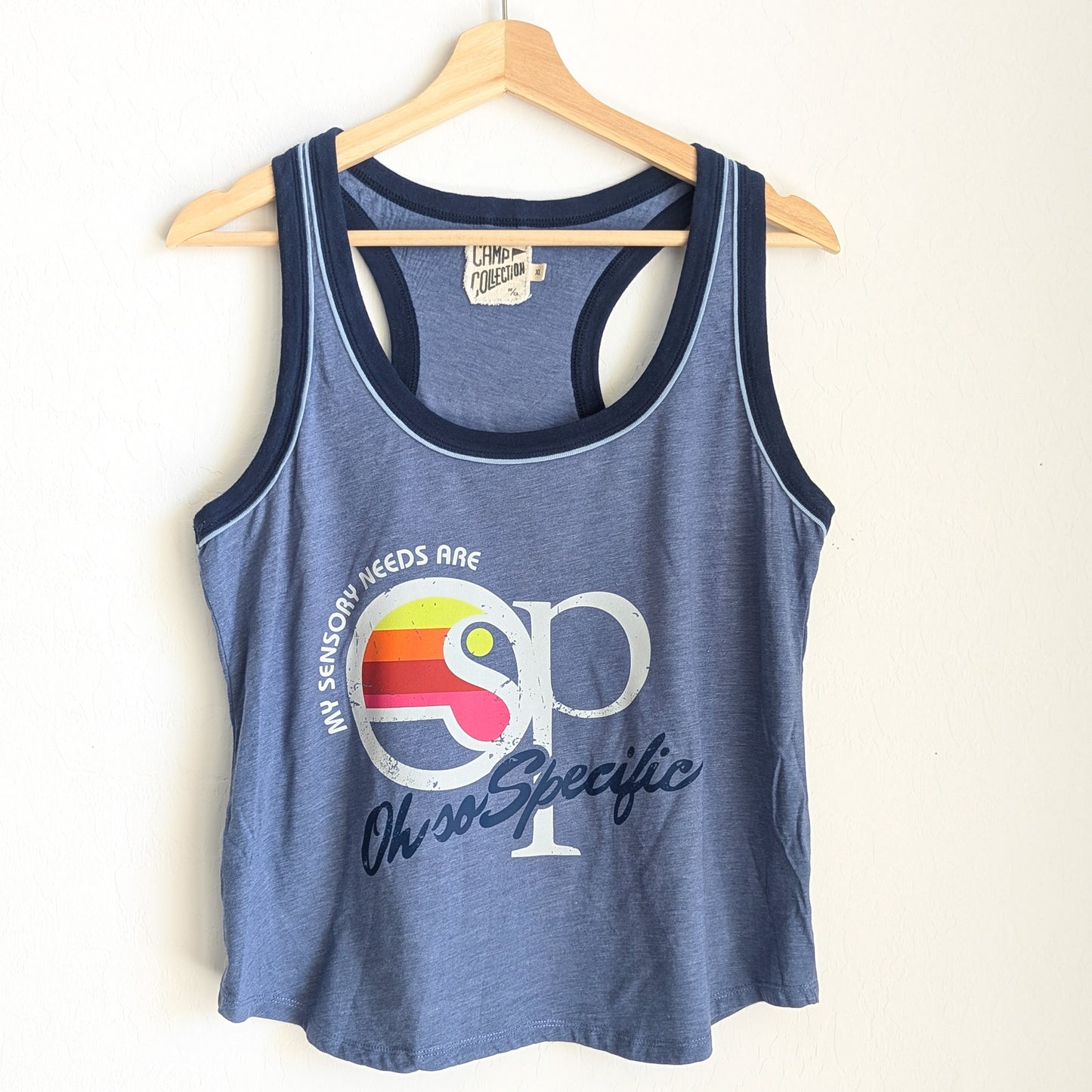 My Sensory Needs are Oh-So Specific - Women's Ringer Tank Top XL - Repurposed Rebels