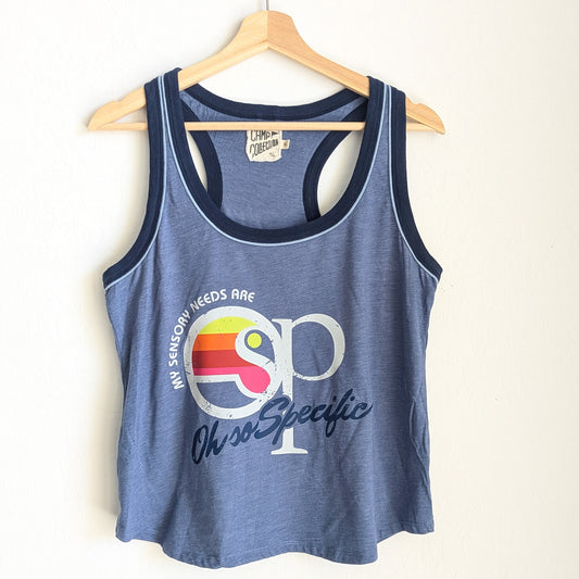 My Sensory Needs are Oh-So Specific - Women's Ringer Tank Top XL - Repurposed Rebels