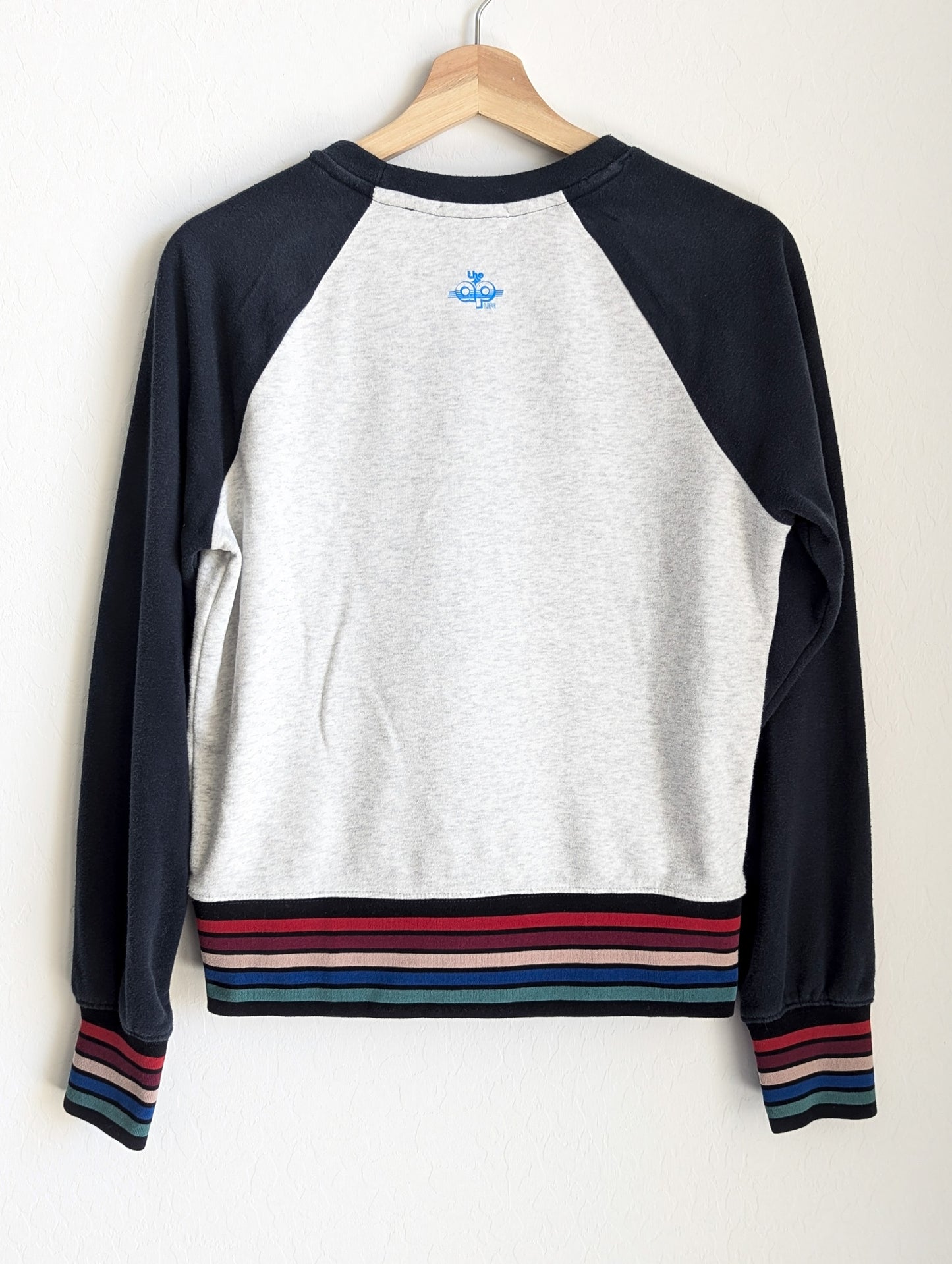 Advocates Pop-Off - Women's Striped Ribbing Sweatshirt XS - Repurposed Rebels