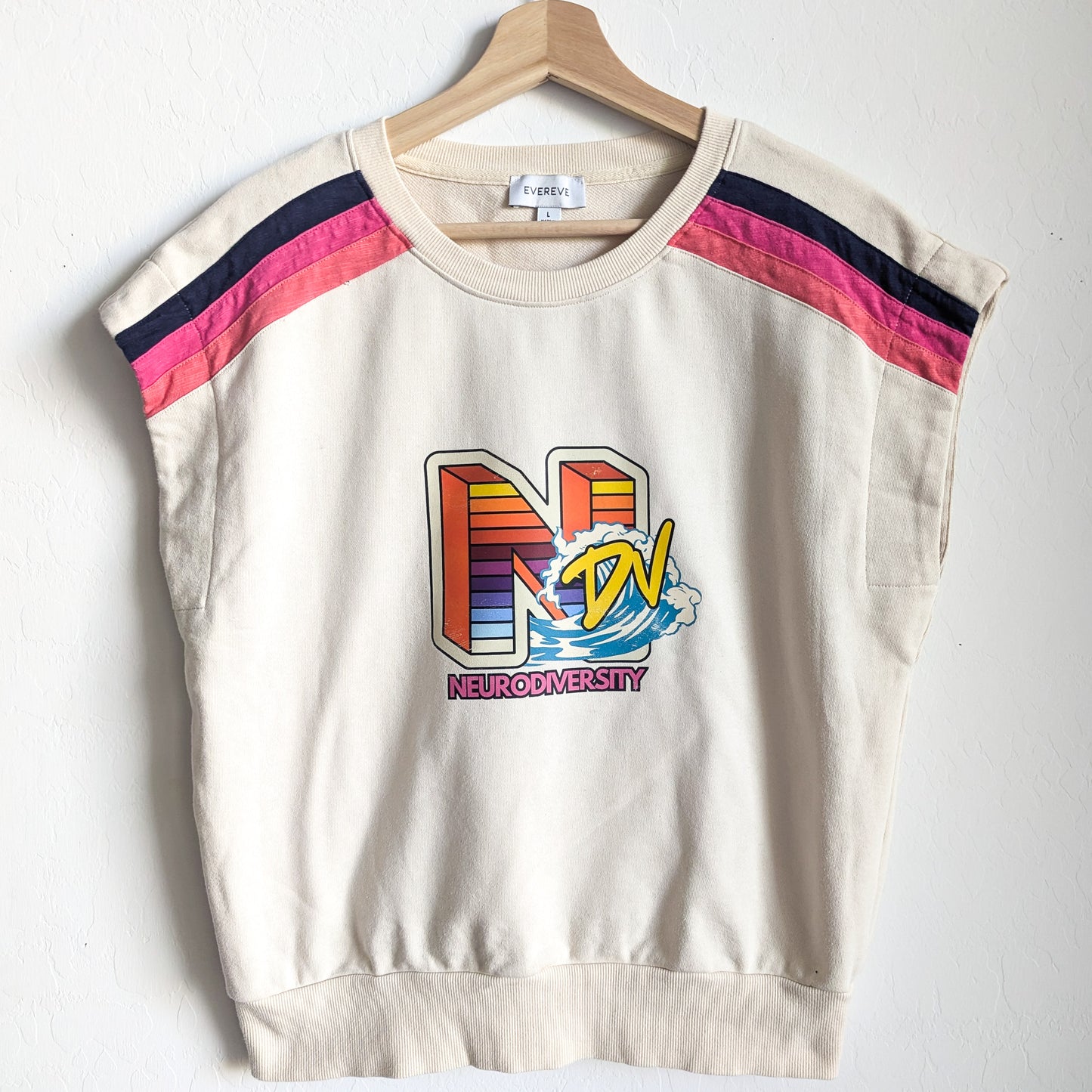 NDV - Neurodiversity - Women's Sleeveless Sweatshirt - Repurposed Rebels
