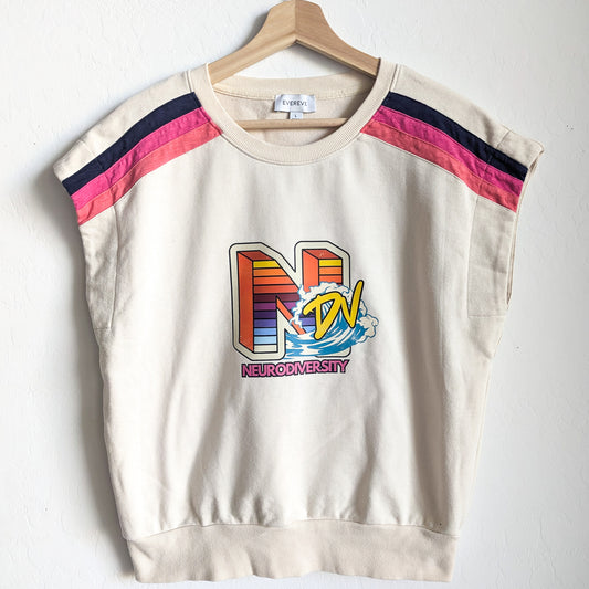 NDV - Neurodiversity - Women's Sleeveless Sweatshirt - Repurposed Rebels