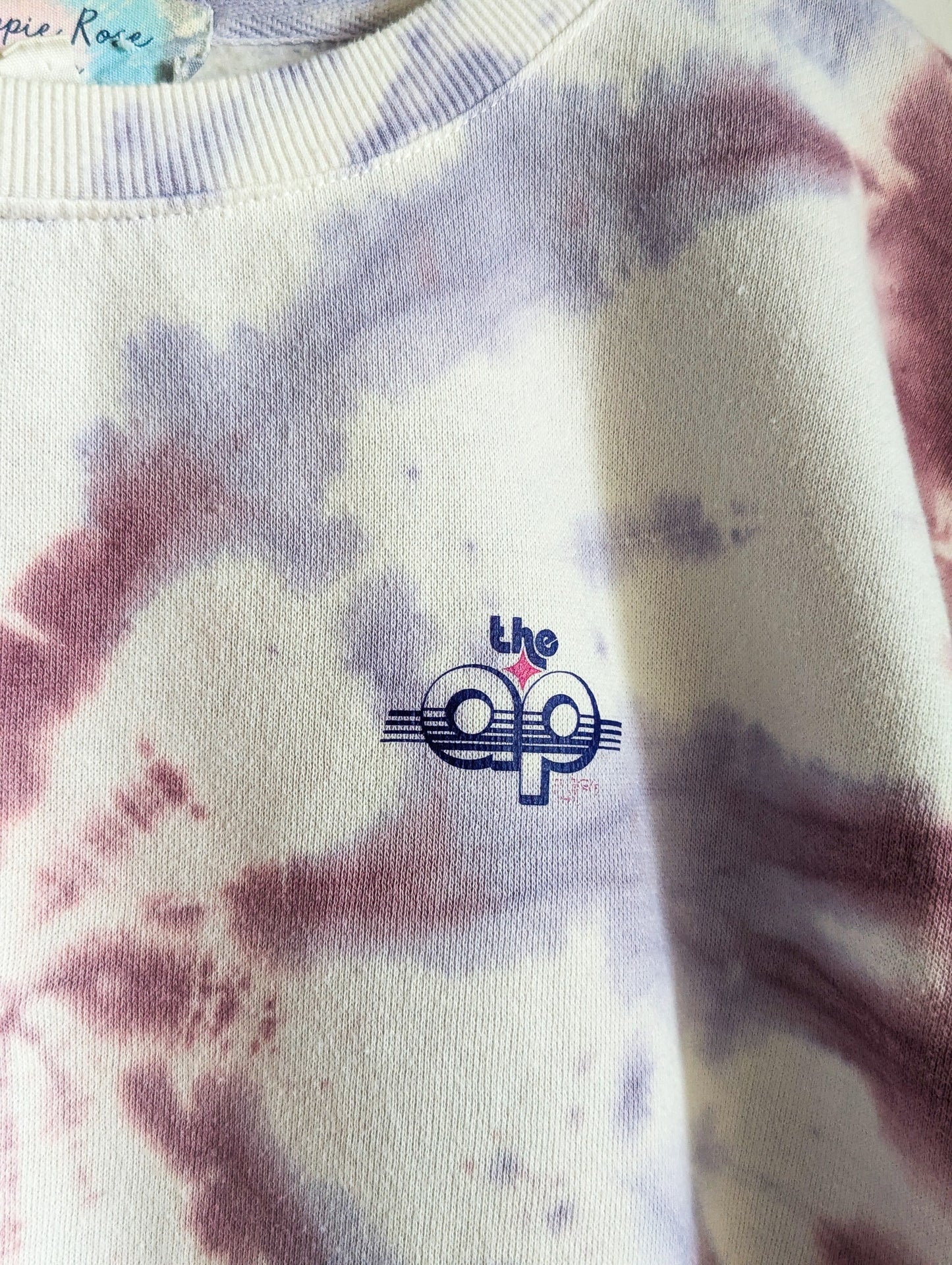 Neurodiversity is Biodiversity - Women's Tie-Dye Cropped Sweatshirt (S) - Repurposed Rebels