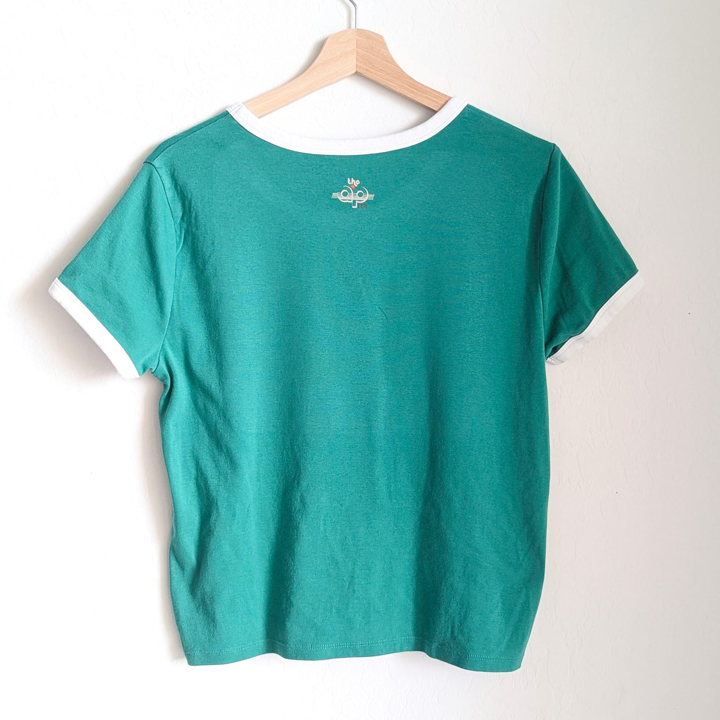 Lucky Mom to an Autistic Kids - Women's Fitted Ringer Tee (L) - Repurposed Rebels