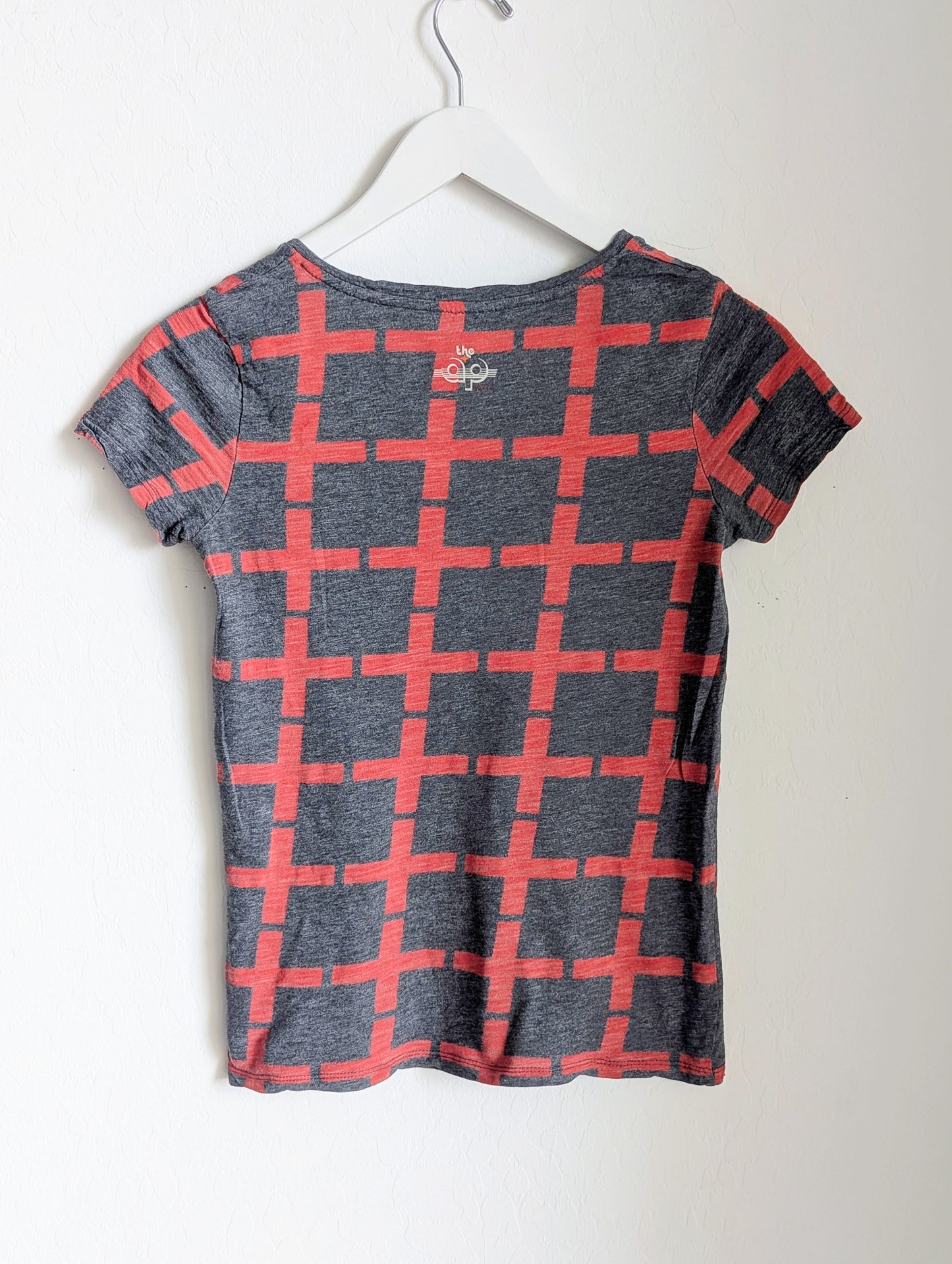 Red Hot Reppin' Mama - Autism Love, Give it Away - Women's V-Neck Fitted Tee (XS) - Repurposed Rebels