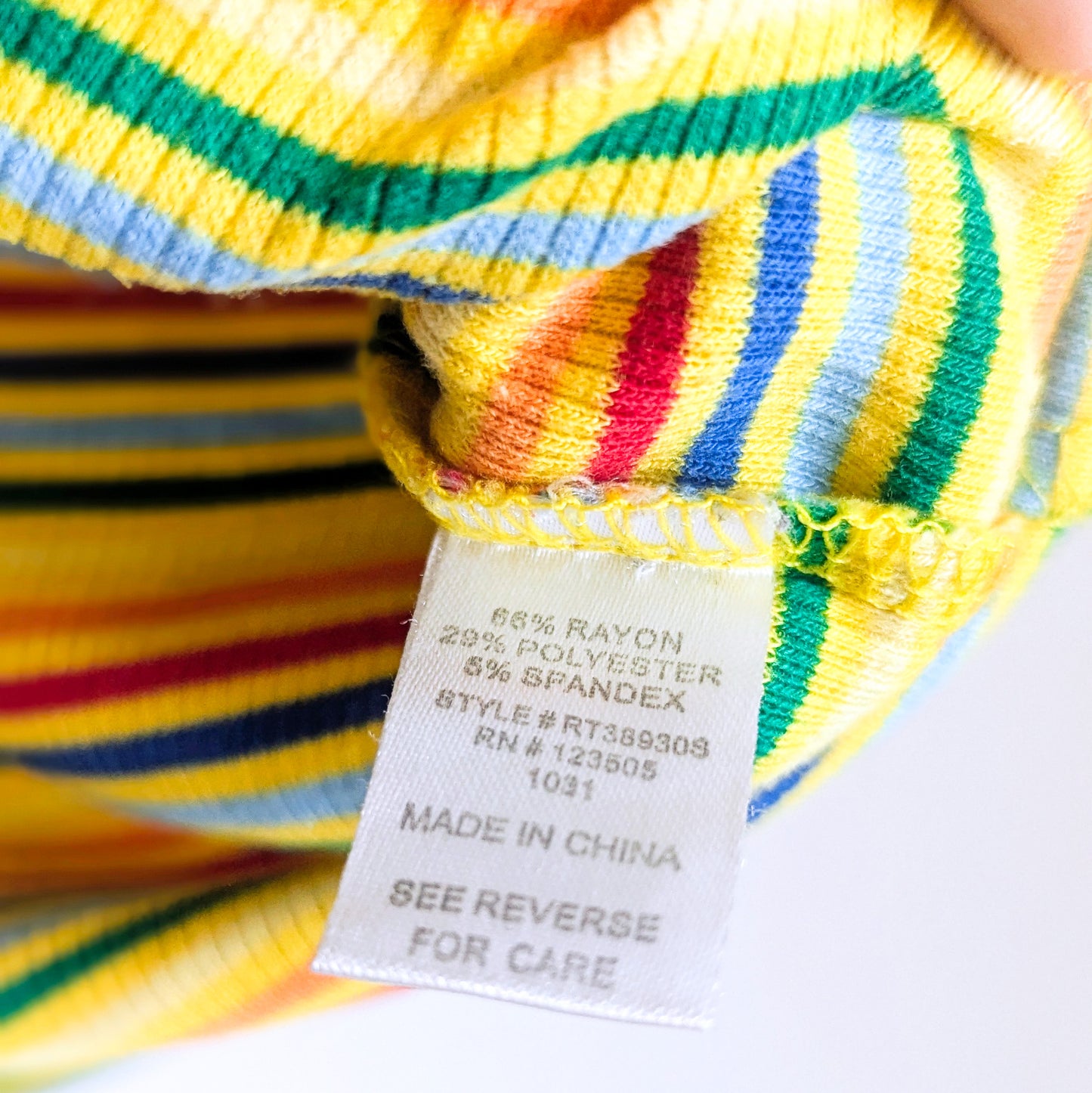 Neurodiversity Rocks - Women's Striped Baby Tee S - Repurposed Rebels