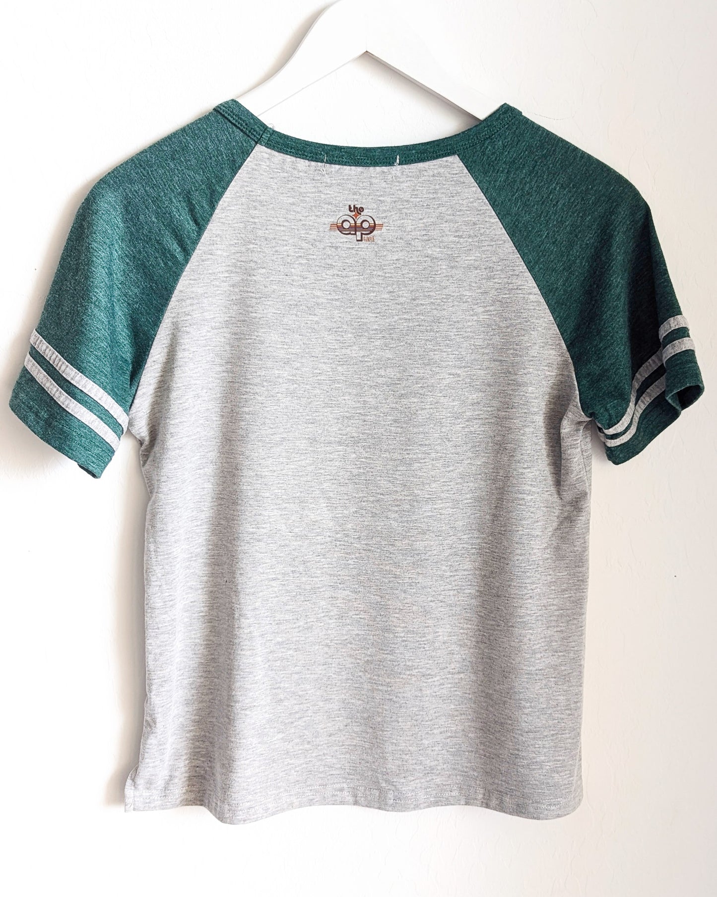 Give a Hoot, Please Include - Women's Colorblock Ringer Tee (S) - Repurposed Rebels