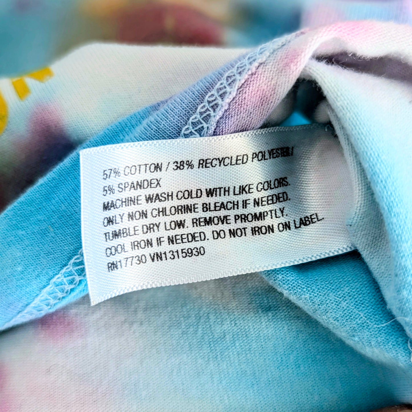Neurovana - Smells Like Team Effort, Looks Like Regulation - Women's Boxy Cropped Tie-Dye Tee (M) - Repurposed Rebels