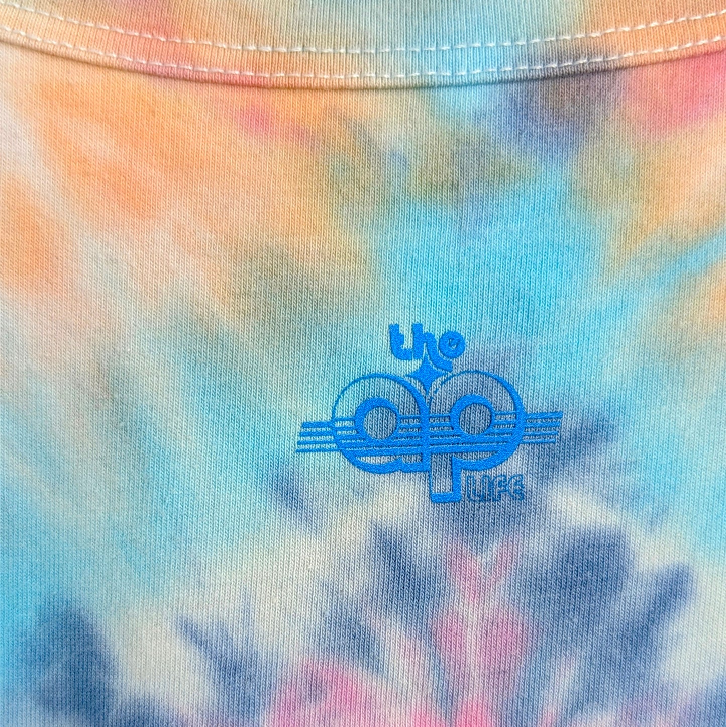 Neurovana - Smells Like Team Effort, Looks Like Regulation - Women's Boxy Cropped Tie-Dye Tee (M) - Repurposed Rebels