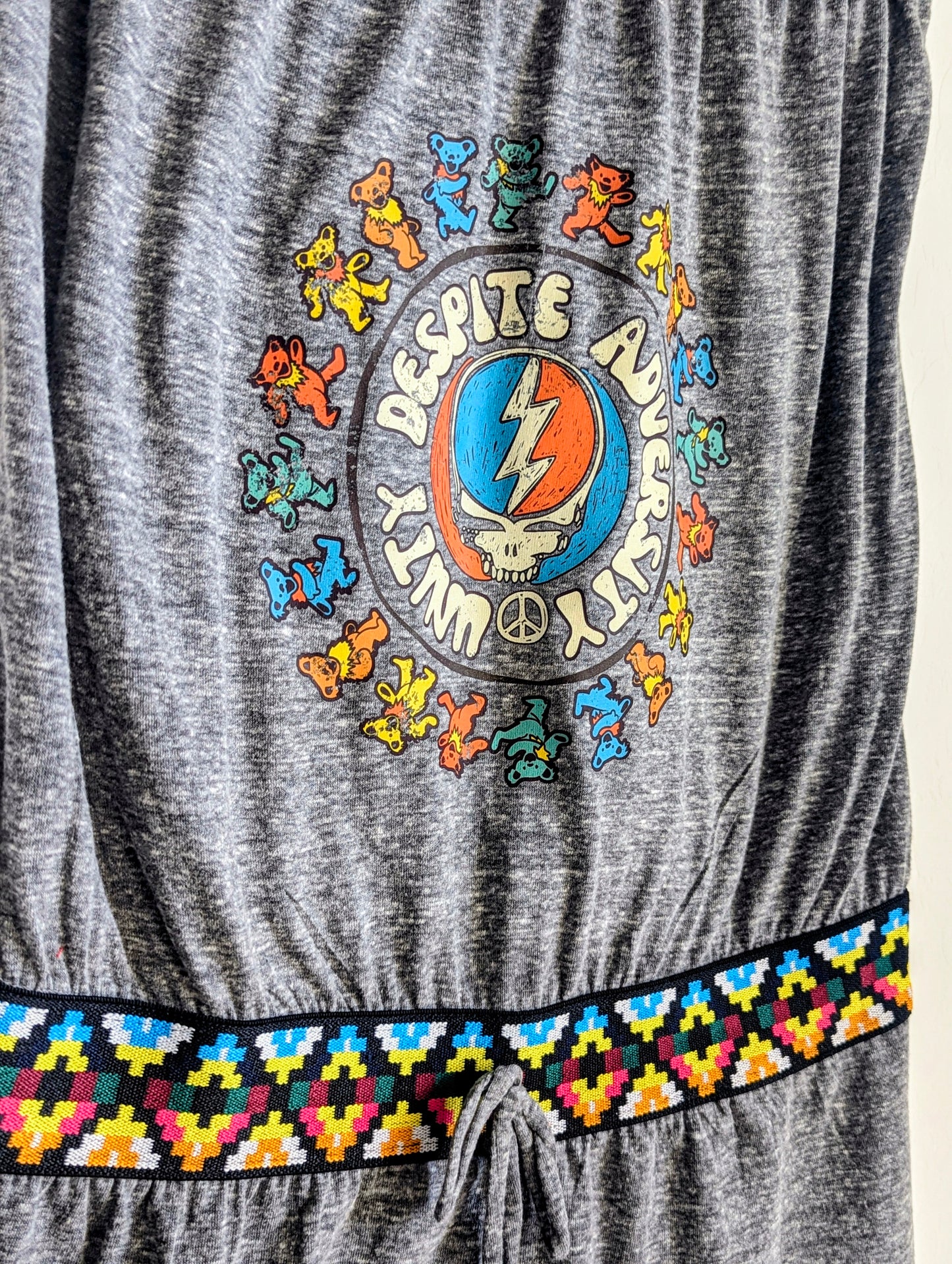 Unity Despite Adversity - Women's Strapless Romper (XS-S) - Repurposed Rebels