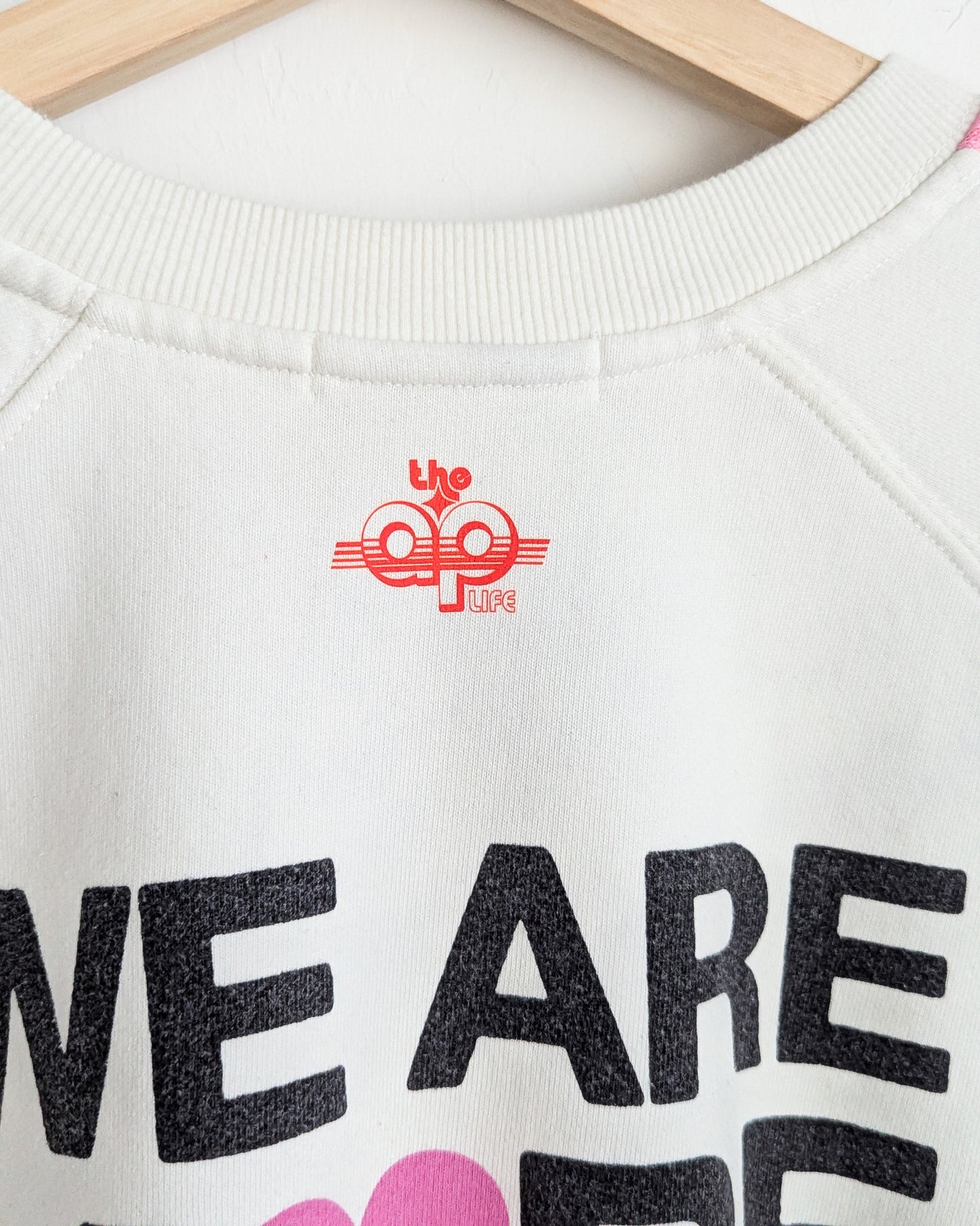 Nothing About Us, Without Us - Listen to Neurodivergent Voices - Women's Striped Ribbing Sweatshirt (S) - Repurposed Rebels