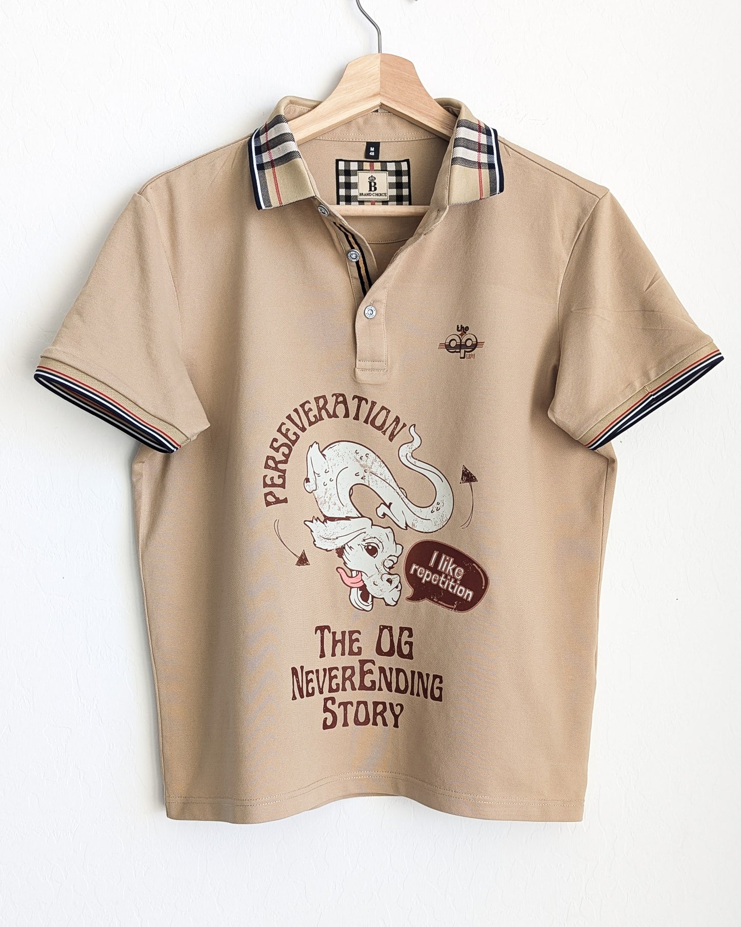 Perseveration - The OG Neverending Story - Women's Boxy Polo (S/M) - Repurposed Rebels