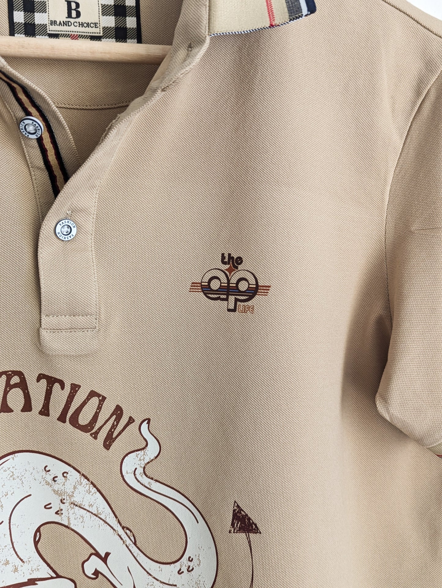 Perseveration - The OG Neverending Story - Women's Boxy Polo (S/M) - Repurposed Rebels