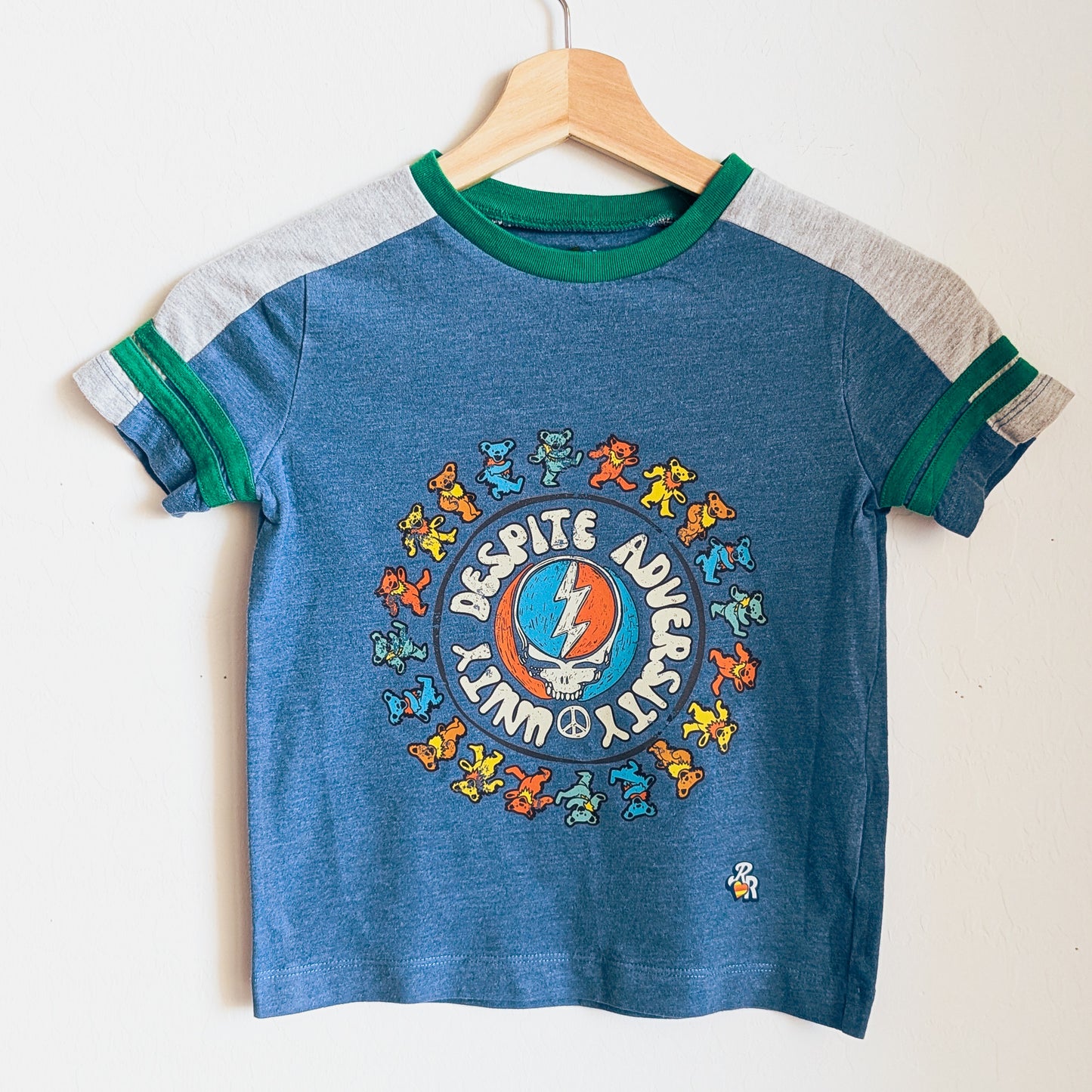 Unity Despite Adversity - Youth Boys' Colorblock Ringer Tee (6T)- Repurposed Rebels
