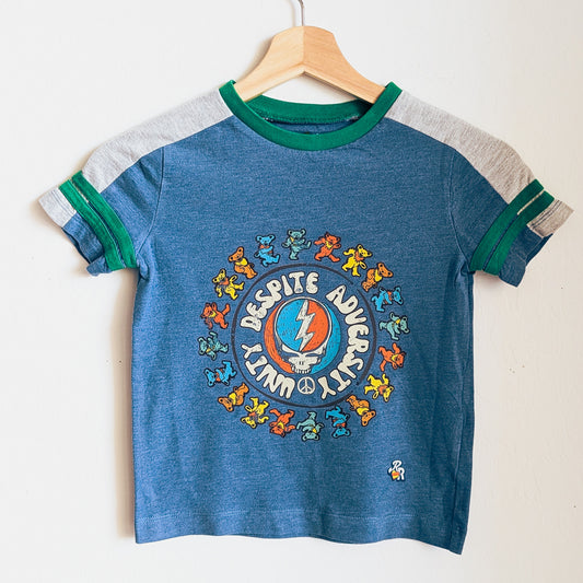 Unity Despite Adversity - Youth Boys' Colorblock Ringer Tee (6T)- Repurposed Rebels