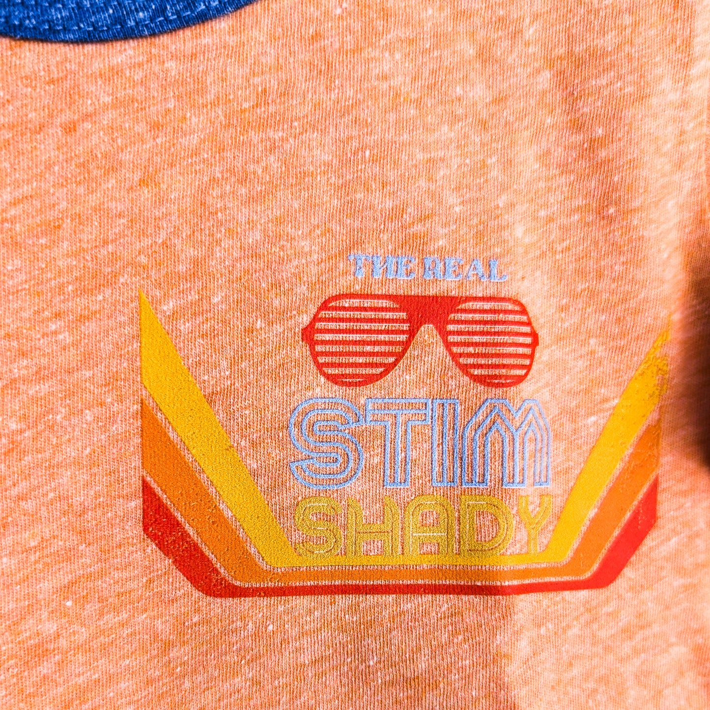 The Real Stim Shady - Kids' Heathered Ringer Tee - Limited Edition
