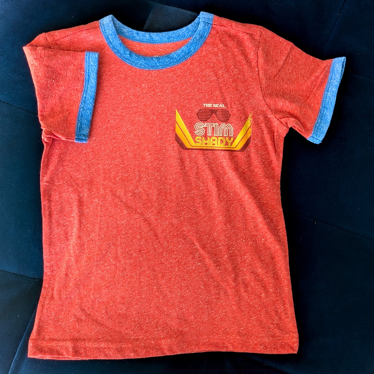 The Real Stim Shady - Kids' Heathered Ringer Tee - Limited Edition