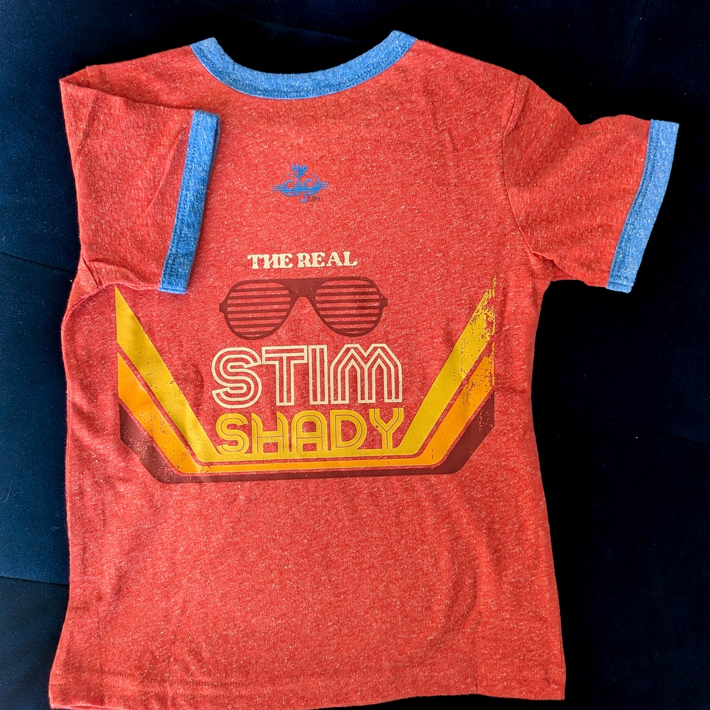 The Real Stim Shady - Kids' Heathered Ringer Tee - Limited Edition