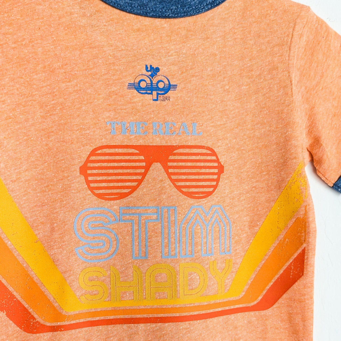 The Real Stim Shady - Kids' Heathered Ringer Tee - Limited Edition