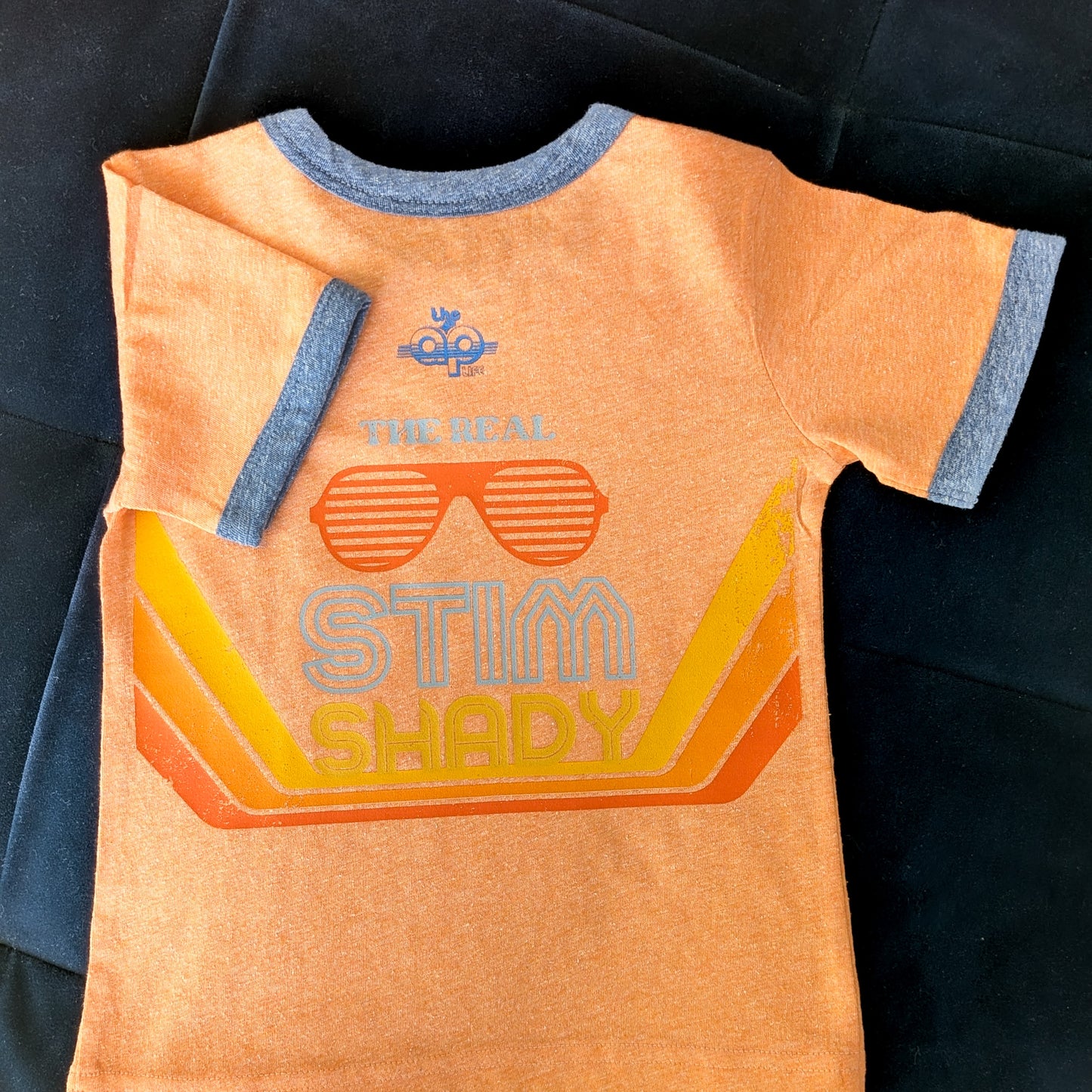 The Real Stim Shady - Kids' Heathered Ringer Tee - Limited Edition