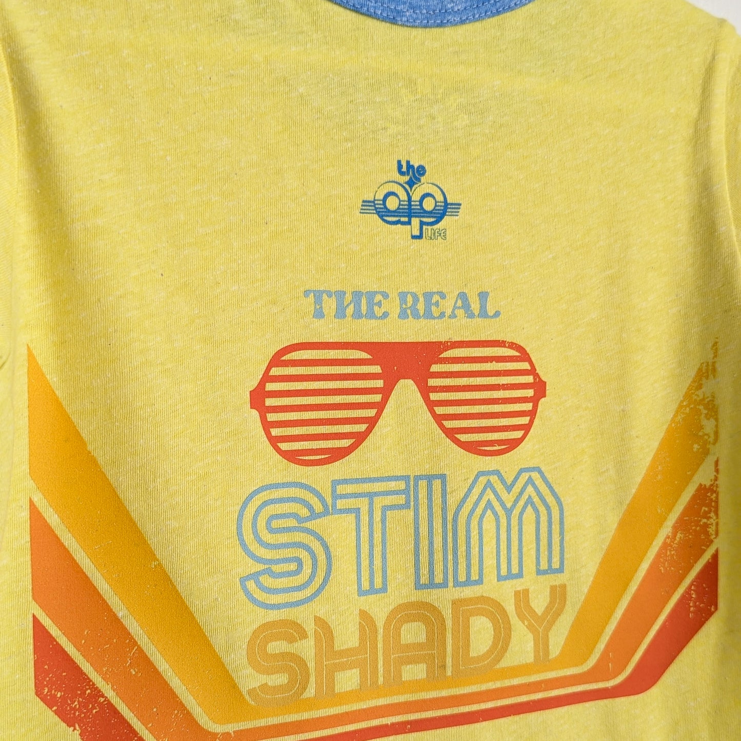 The Real Stim Shady - Kids' Heathered Ringer Tee - Limited Edition