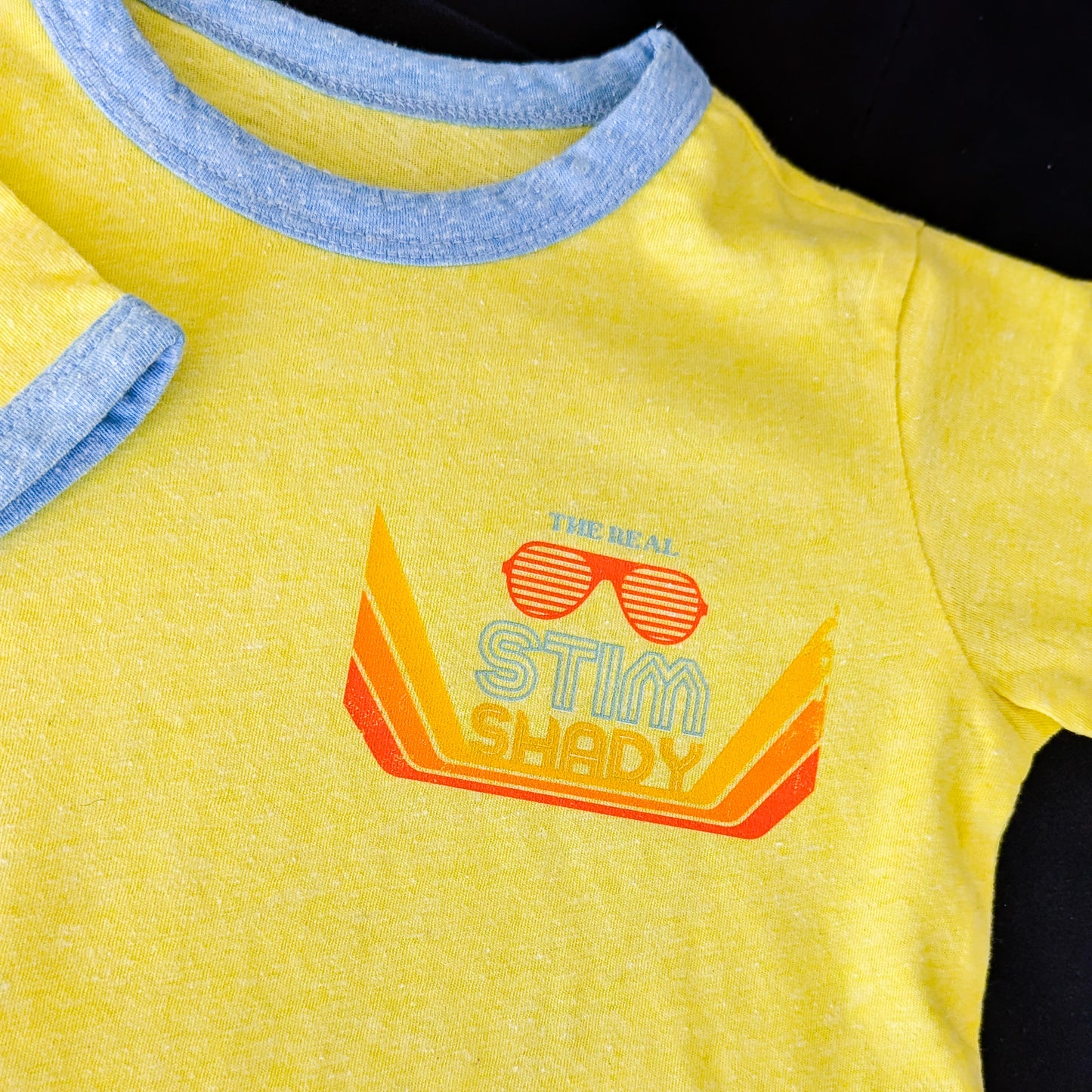 The Real Stim Shady - Kids' Heathered Ringer Tee - Limited Edition