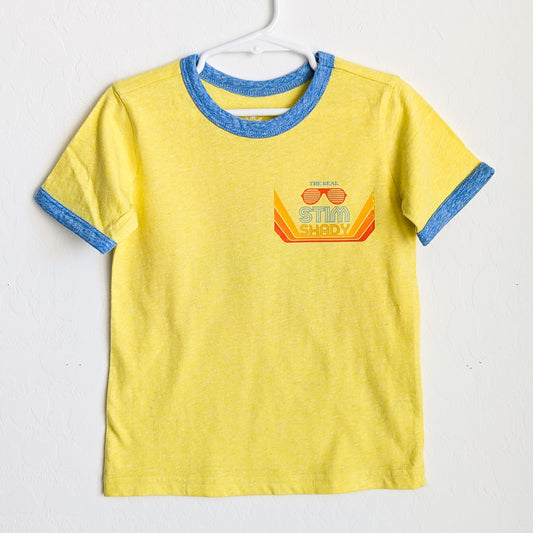 The Real Stim Shady - Kids' Heathered Ringer Tee - Limited Edition