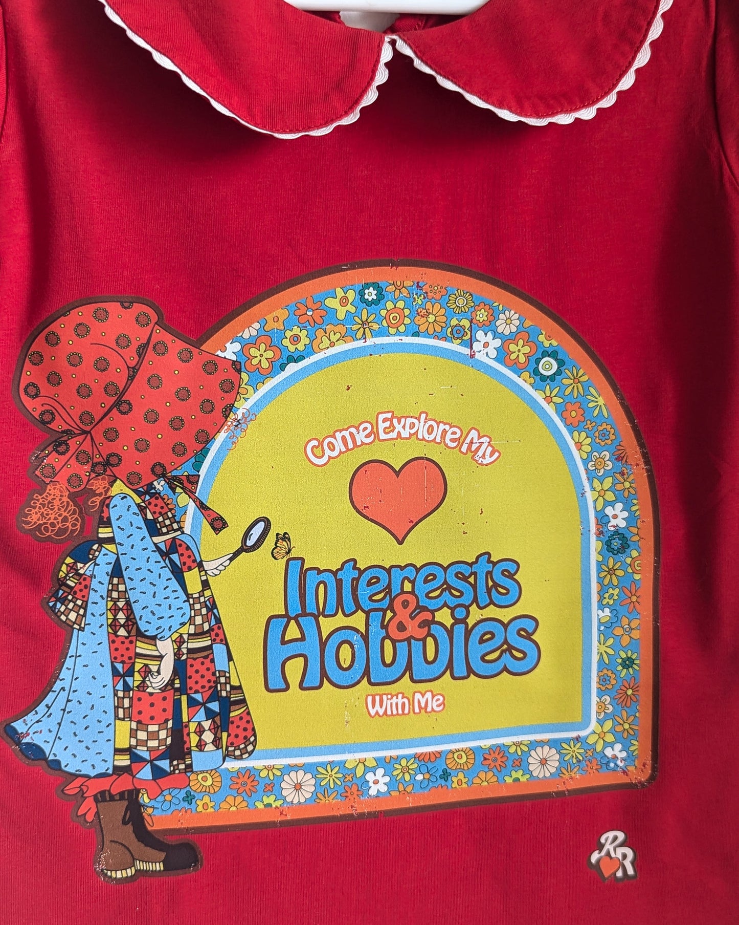 Come Explore My Interests & Hobbies with Me - Girls' 4/5 Cottage Top - Repurposed Rebels