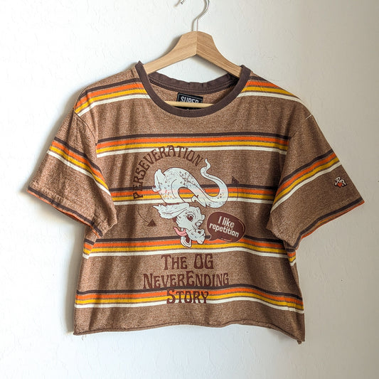 Perseveration - The OG NeverEnding Story - Women's Boxy Tee (S/M) - Repurposed Rebels Rebels