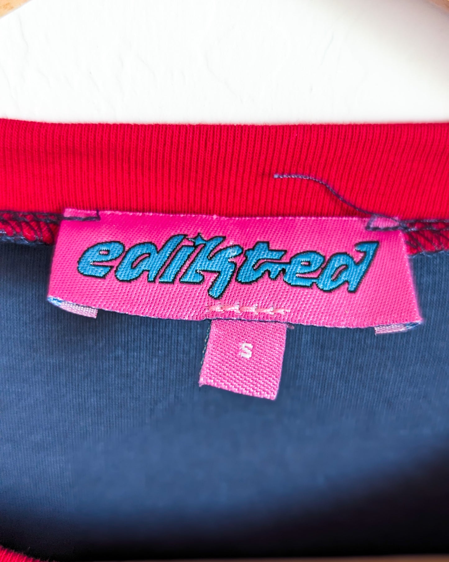 Includers Only - 1980 - Women's Long-Sleeved Fitted Sports-Style Tee (S) - Repurposed Rebels