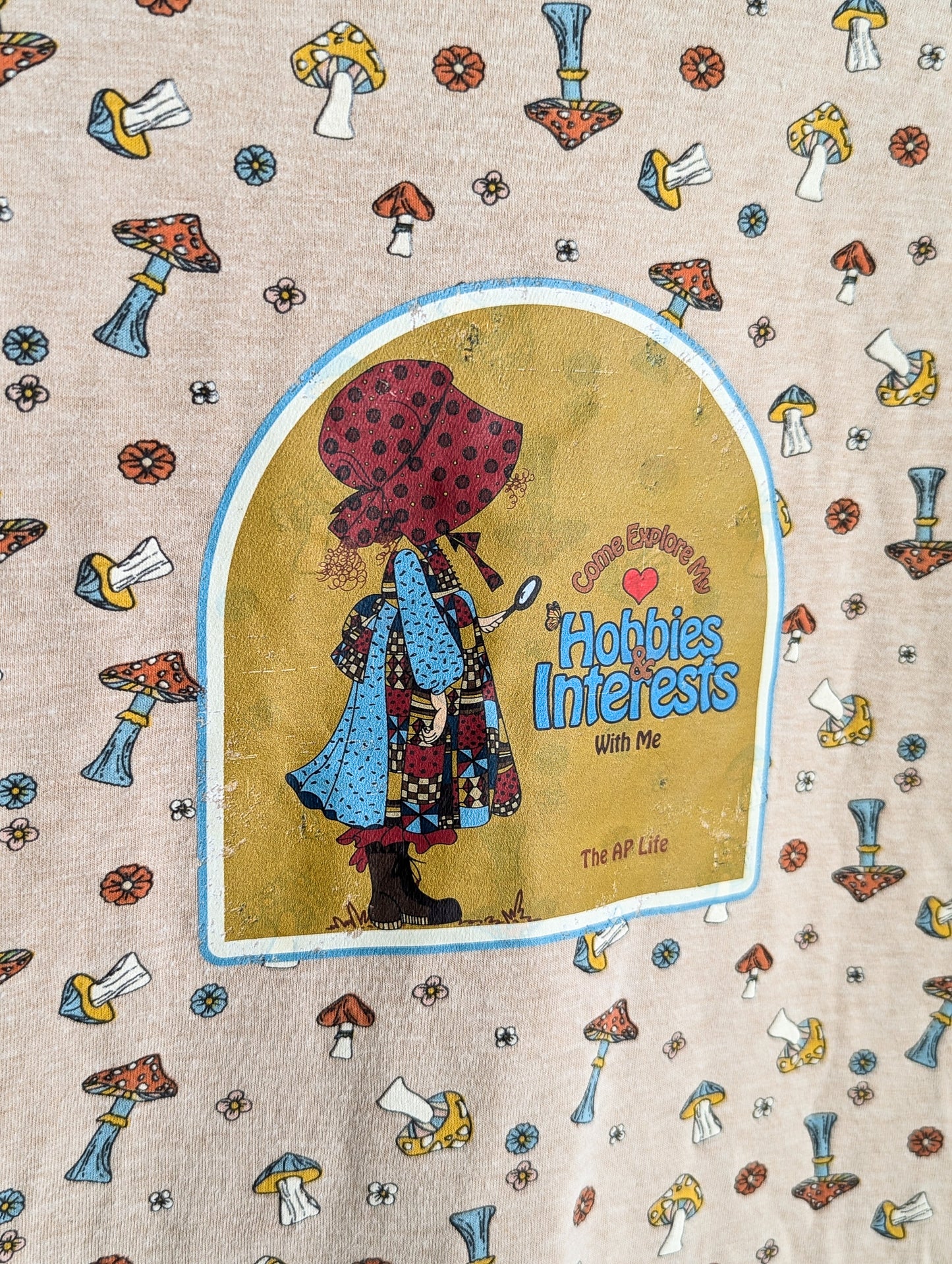 Come Explore My Hobbies & Interests With Me - Women's Fitted Ringer Tee (M) - Repurposed Rebels