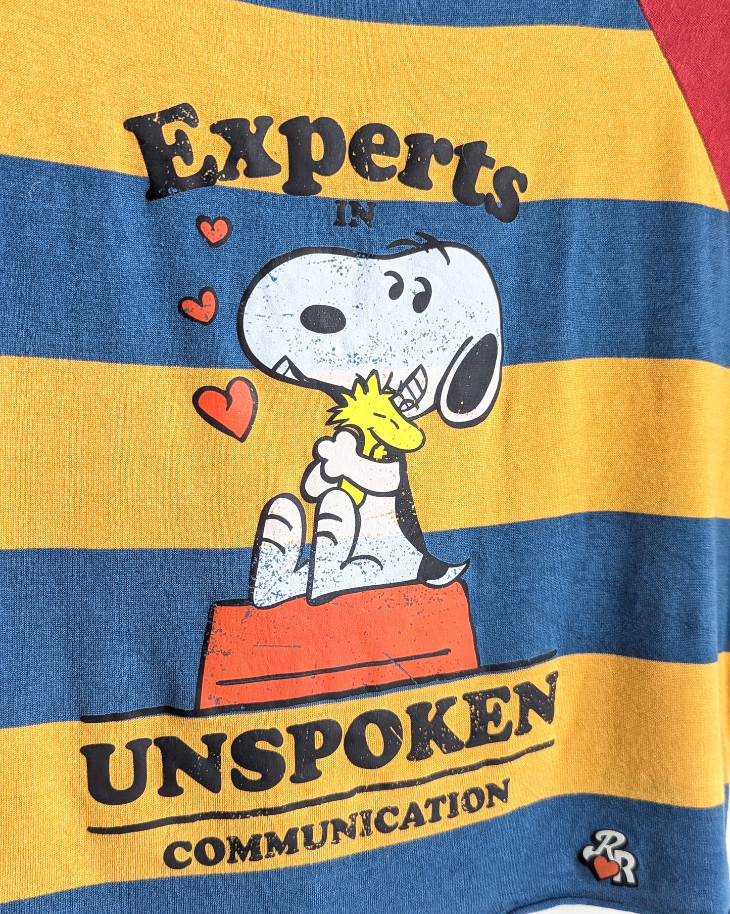 Experts in Unspoken Communication  - Women's Raw Hem Crop Top (S) - Repurposed Rebels