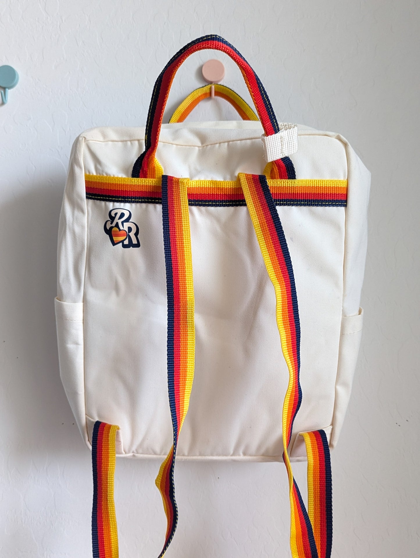 Neurodiversity - School House Rock Style - Small Backpack/Laptop Bag - Repurposed Rebels